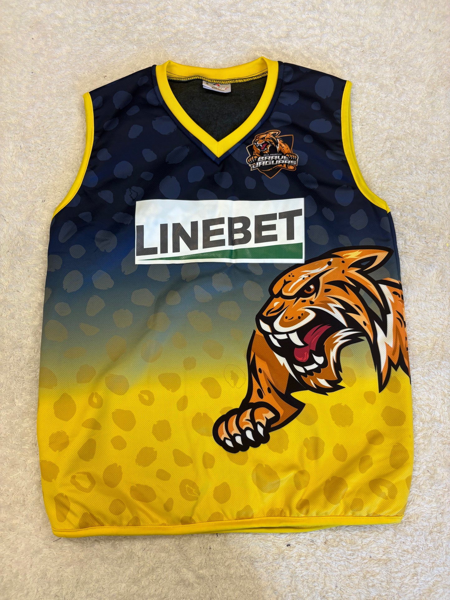 Kirk McKenzie Bulawayo Brave Jaguars 2024 ZimAfro T10 Match Worn Playing Pullover