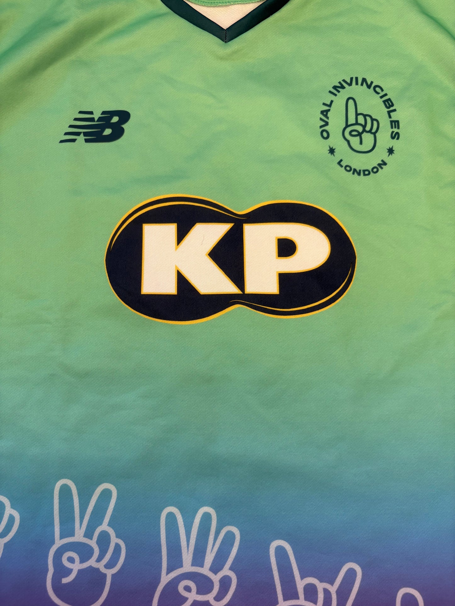 Mark Watt Oval Invincibles 2024 Match Issue Playing Pullover
