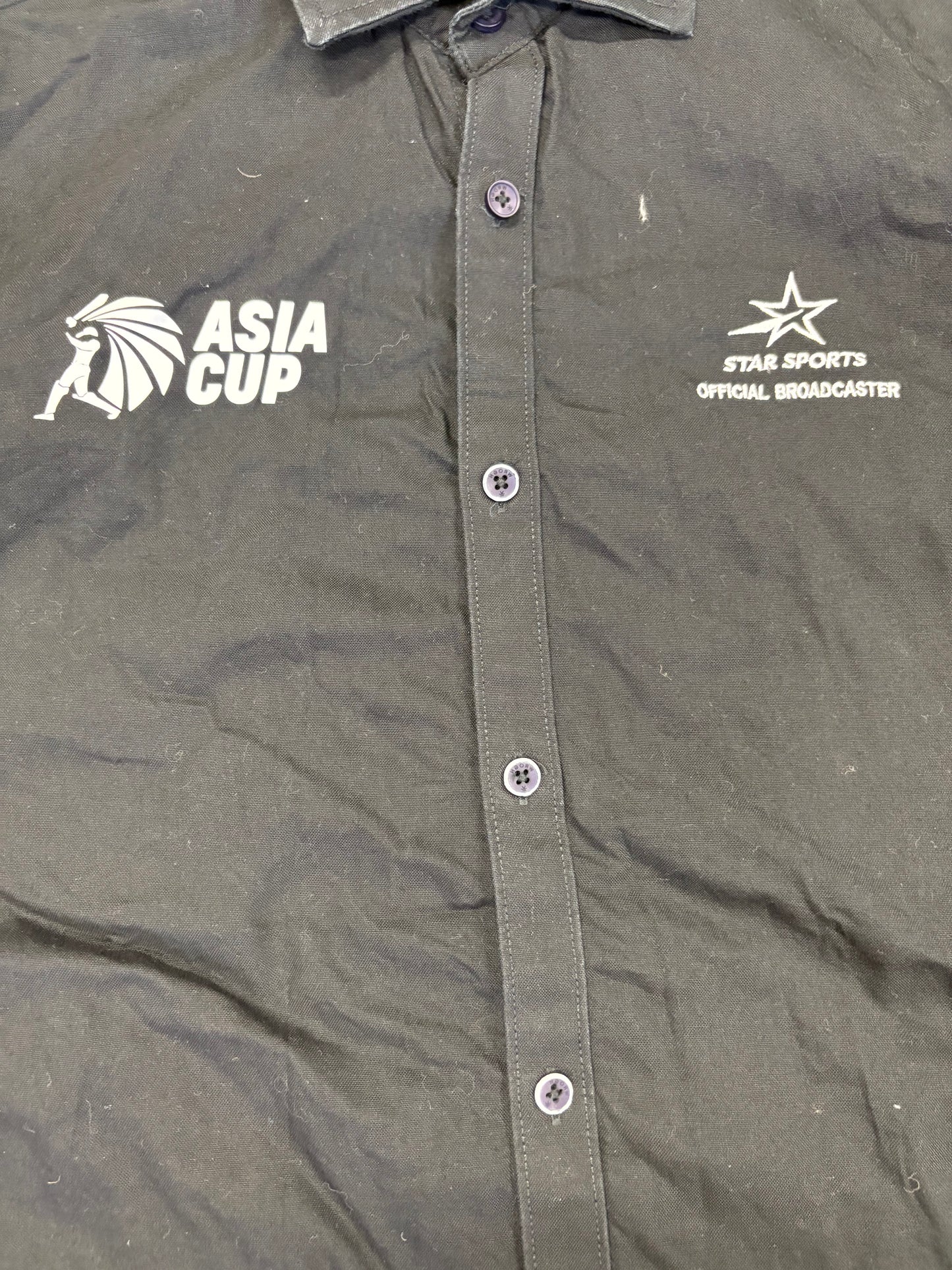 Asia Cup 2025 Official Broadcaster Commentary Shirt