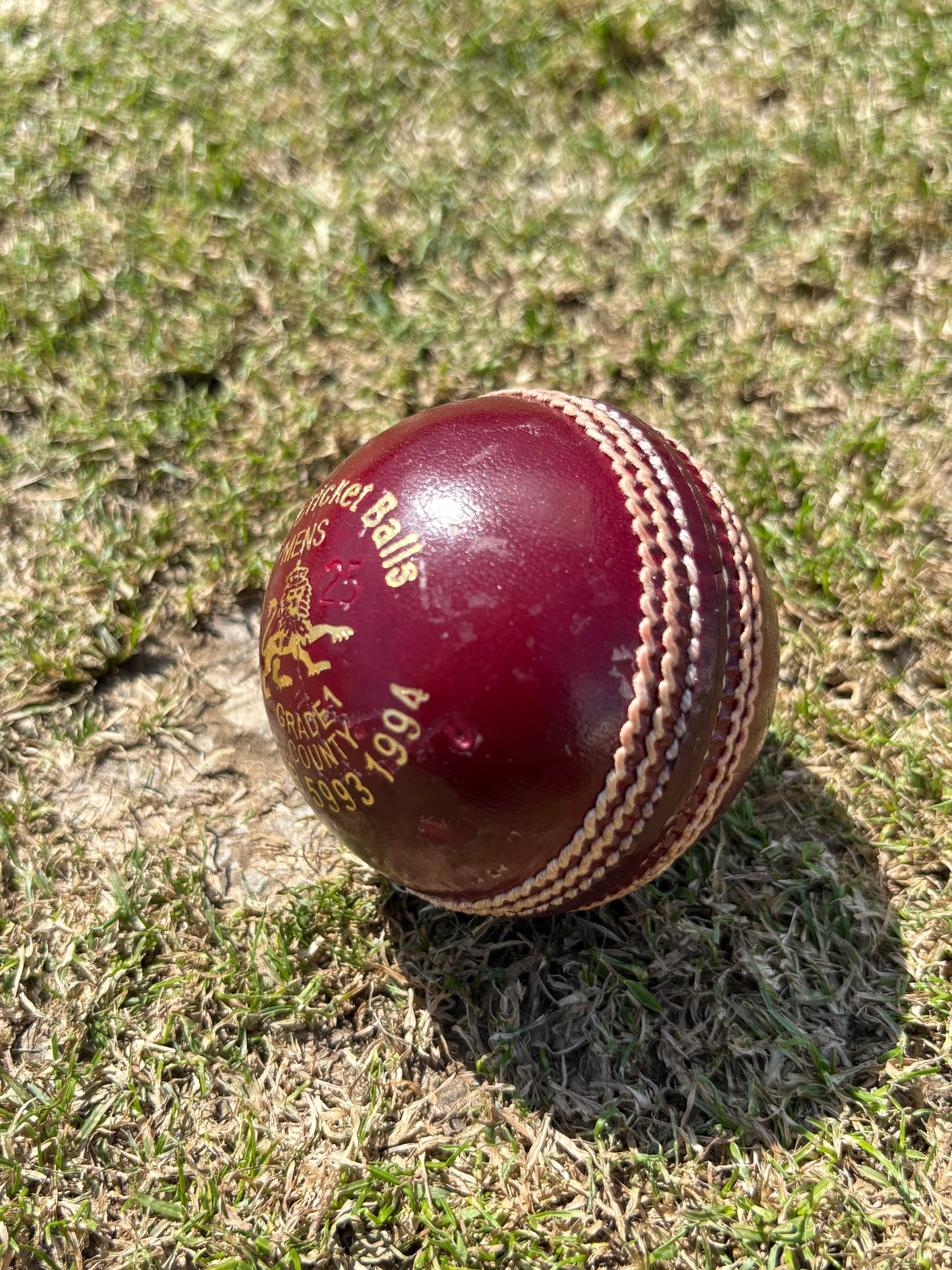 Dukes 2025 Special County Test Match Issue Ball *Transit Marks*