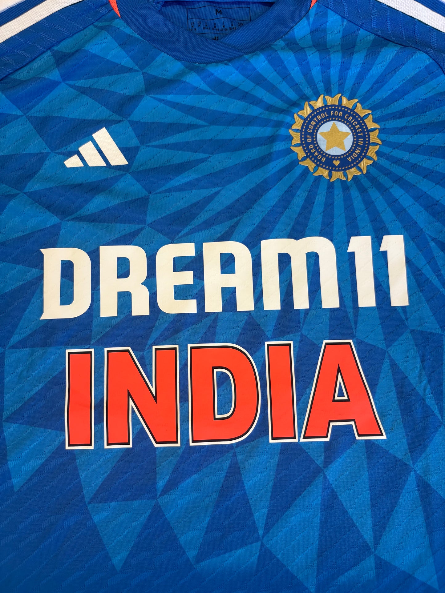 Yastika Bhatia India 2023 T20 Match Issue SS Playing Shirt