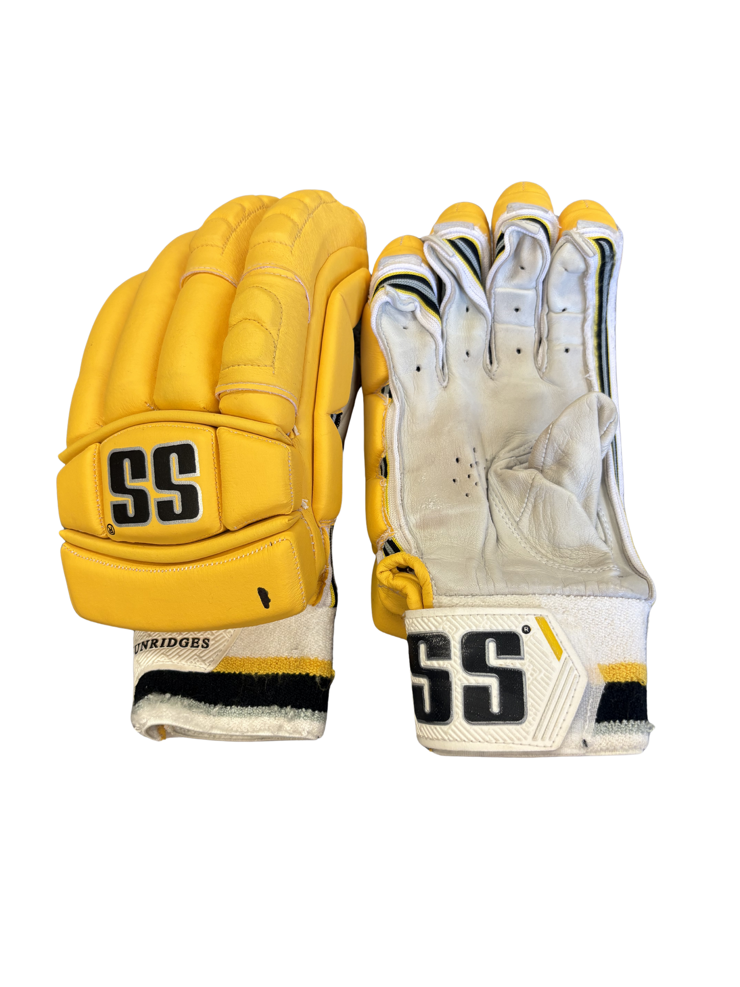 SS Super Test CSK Pro Issue Batting Gloves - Left Hand