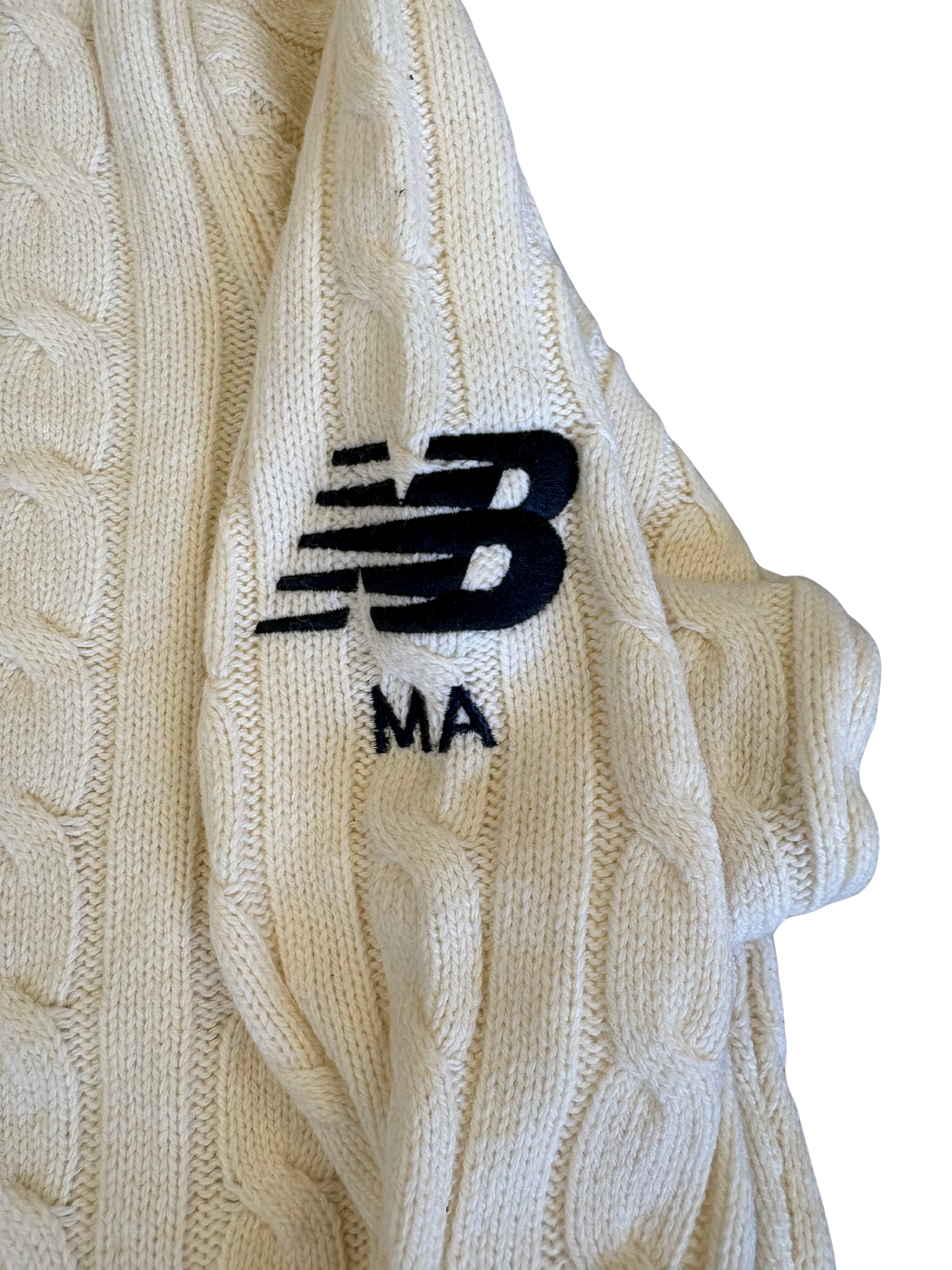 Moeen Ali England 2020 Test Match Worn Cable Knit Playing Jumper