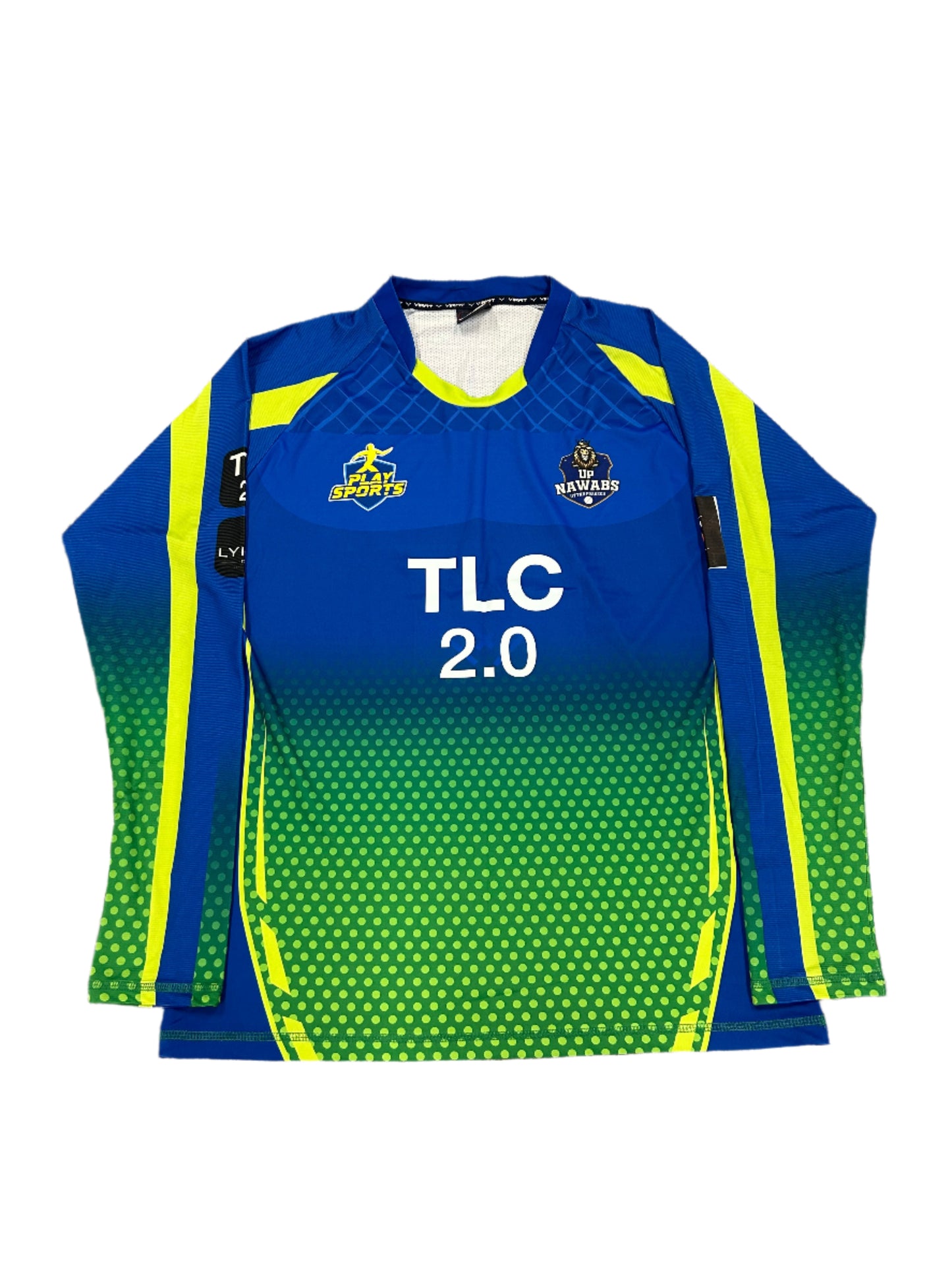 Odean Smith UP Nawabs 2024 ABDT10 Match Worn LS Playing Shirt