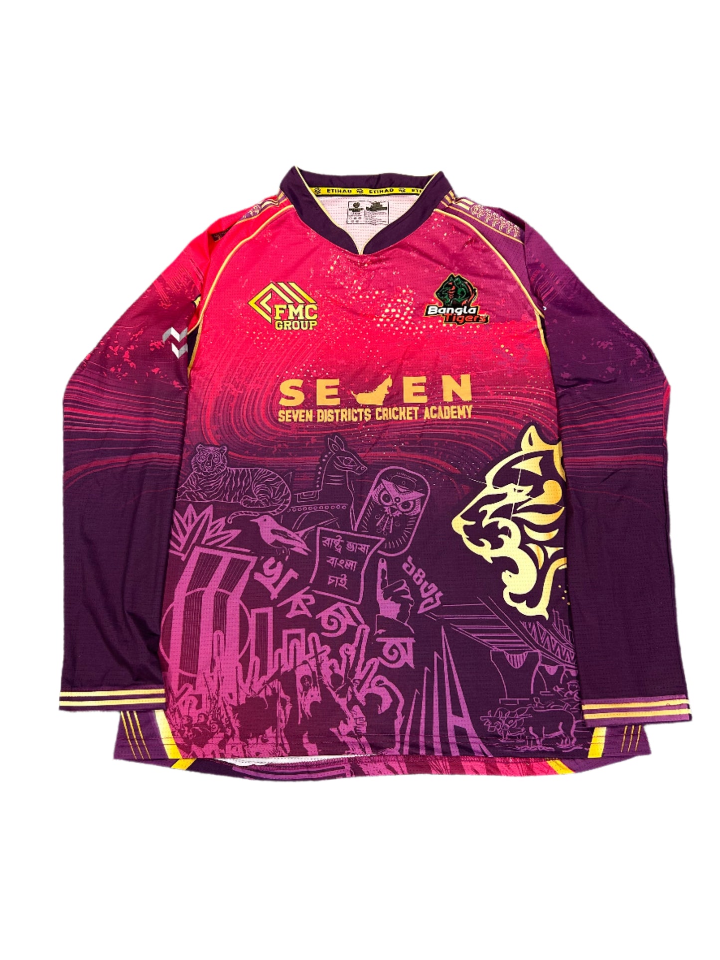 Henry Brookes Bangla Tigers 2024 ABDT10 Match Worn LS Playing Shirt