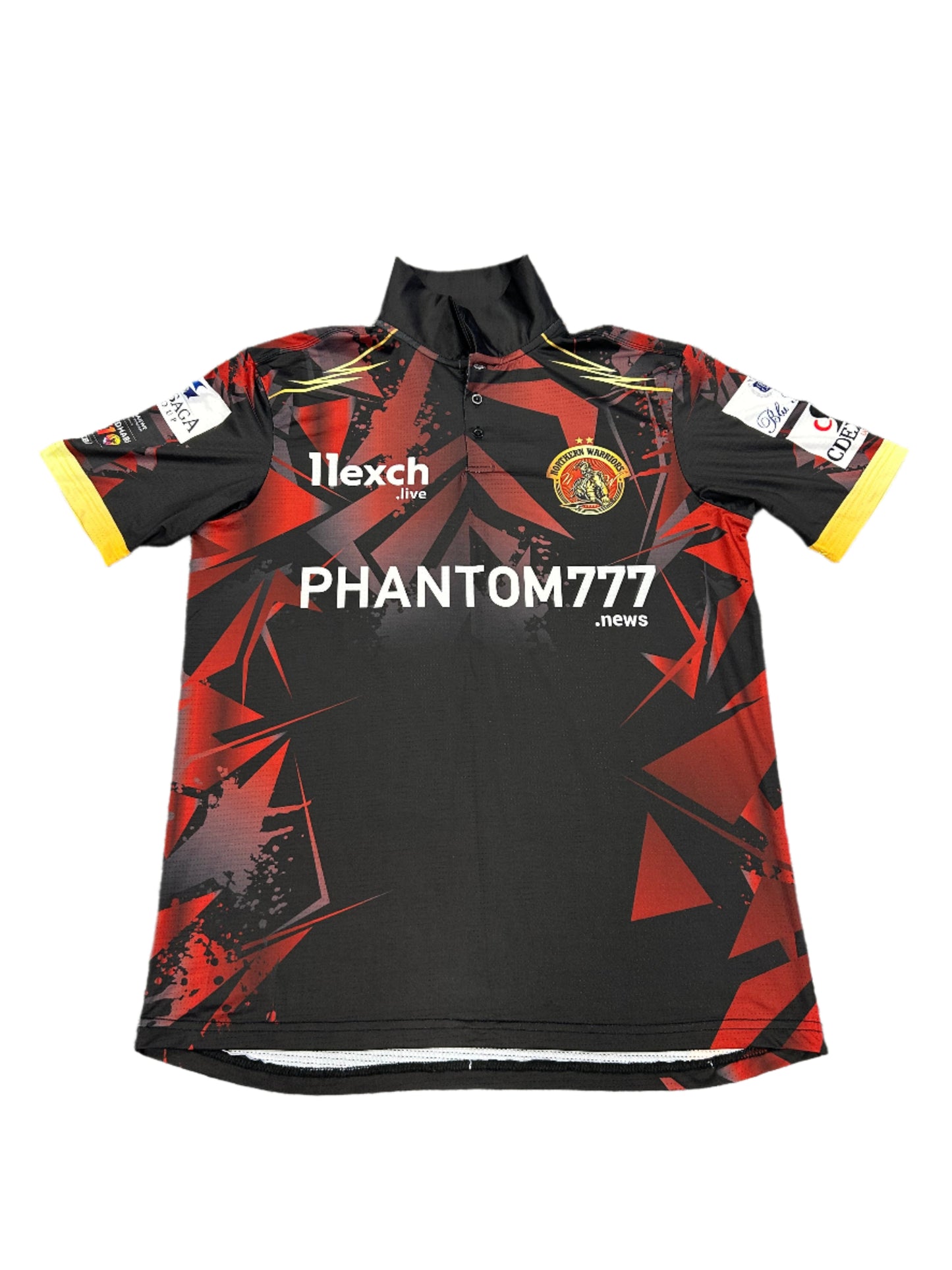 Colin Munro Northern Warriors 2024 ABDT10 Match Worn SS Playing Shirt