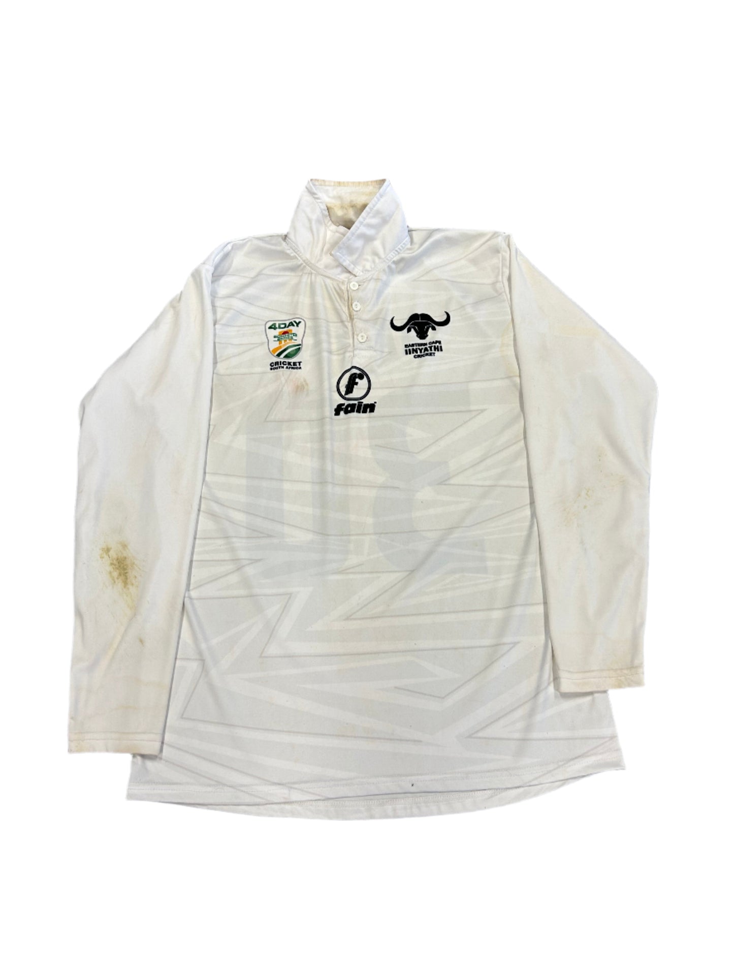 Mncedisi Malika Eastern Cape Linyathi Match Worn 4DC LS Playing Shirt