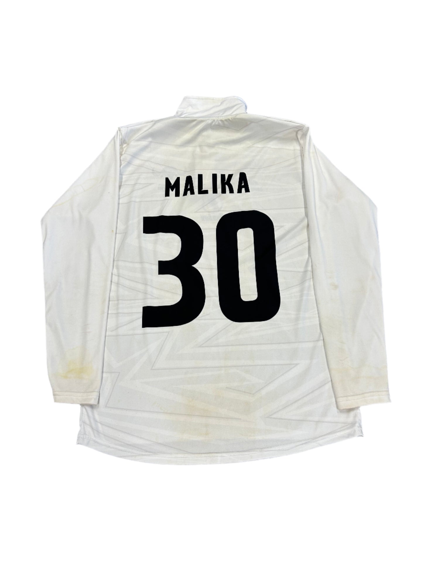 Mncedisi Malika Eastern Cape Linyathi Match Worn 4DC LS Playing Shirt