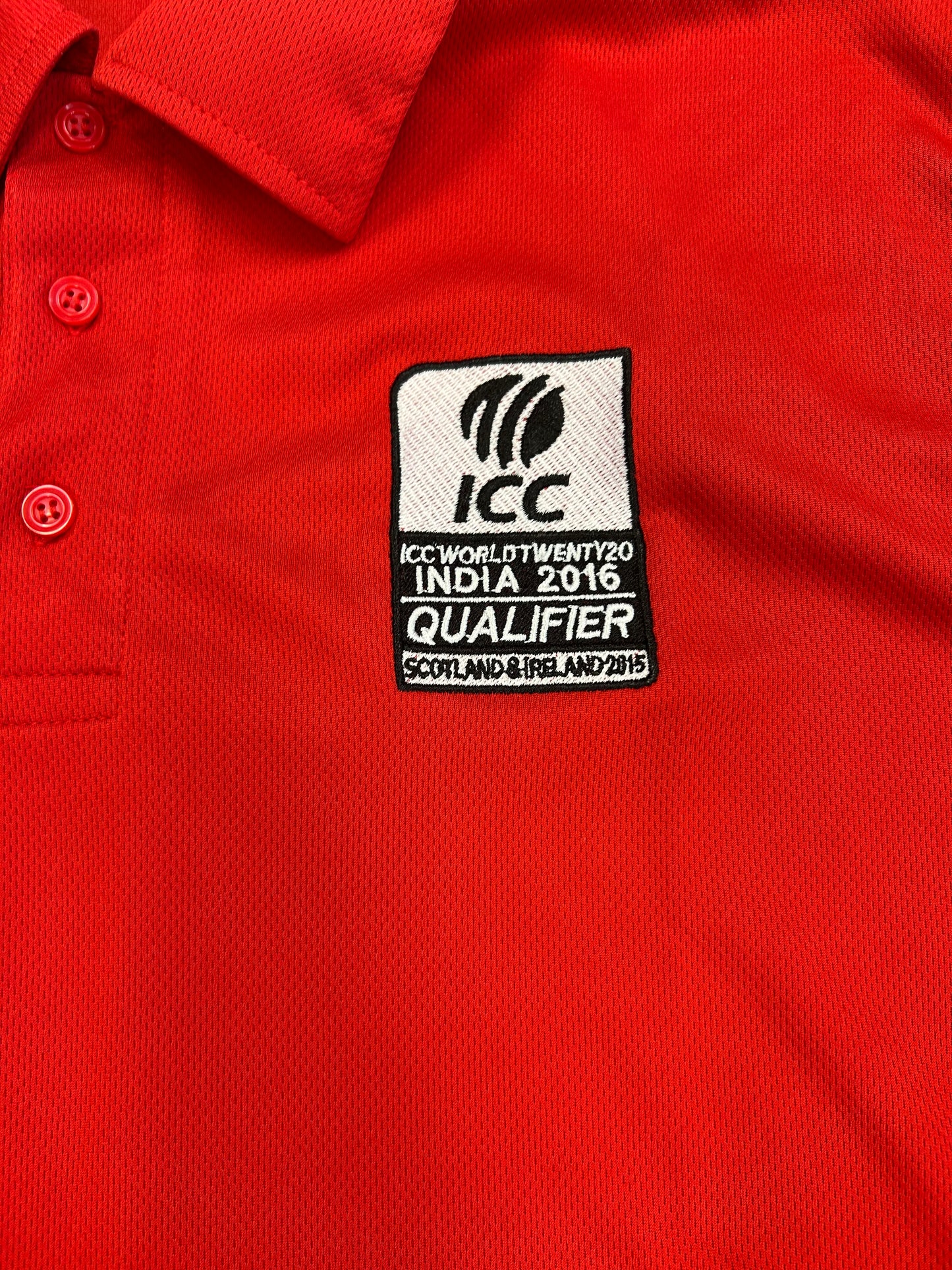 Umpires 2015 Cricket World Cup Qualifiers Officials Match Shirt