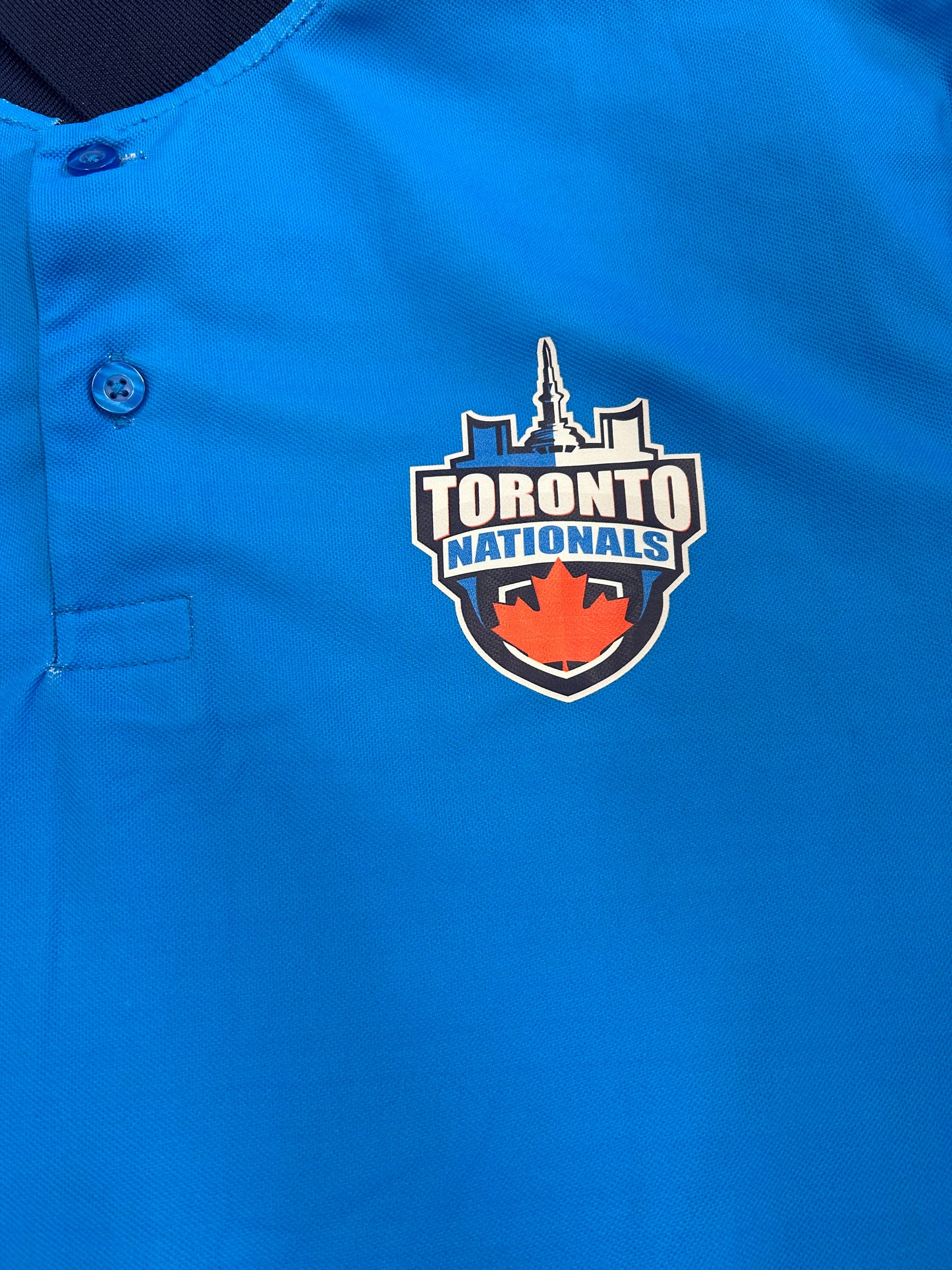 Toronto Nationals 2024 GT20 Player Issue Travel Polo Shirt