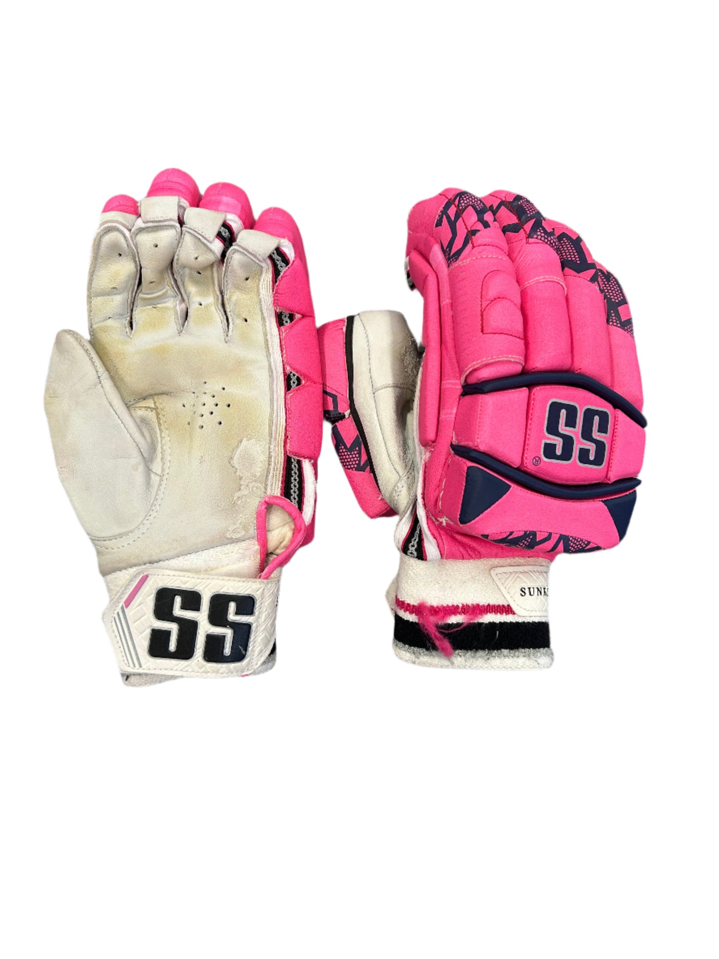 SS Super Test Rajasthan Royals Pro Issue IPL Batting Gloves