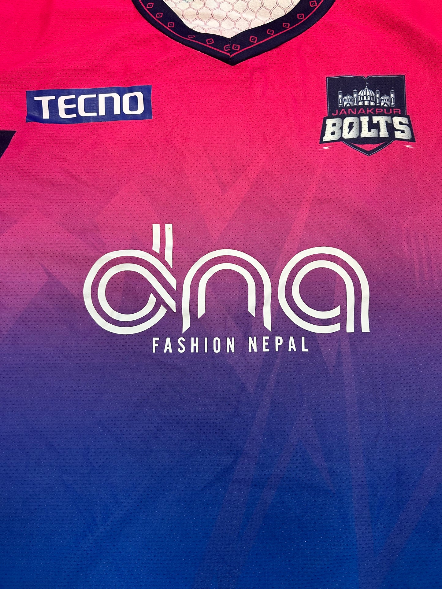 Janakpur Bolts 2024 NPL Player Issue LS Training T-Shirt