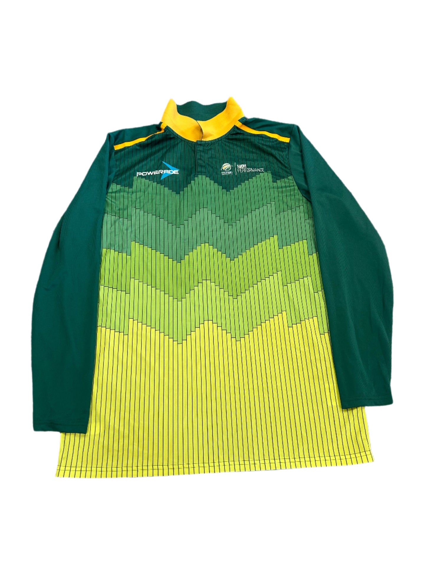 Wesley Marshall Cricket South Africa High Performance Match Worn LS Playing Shirt