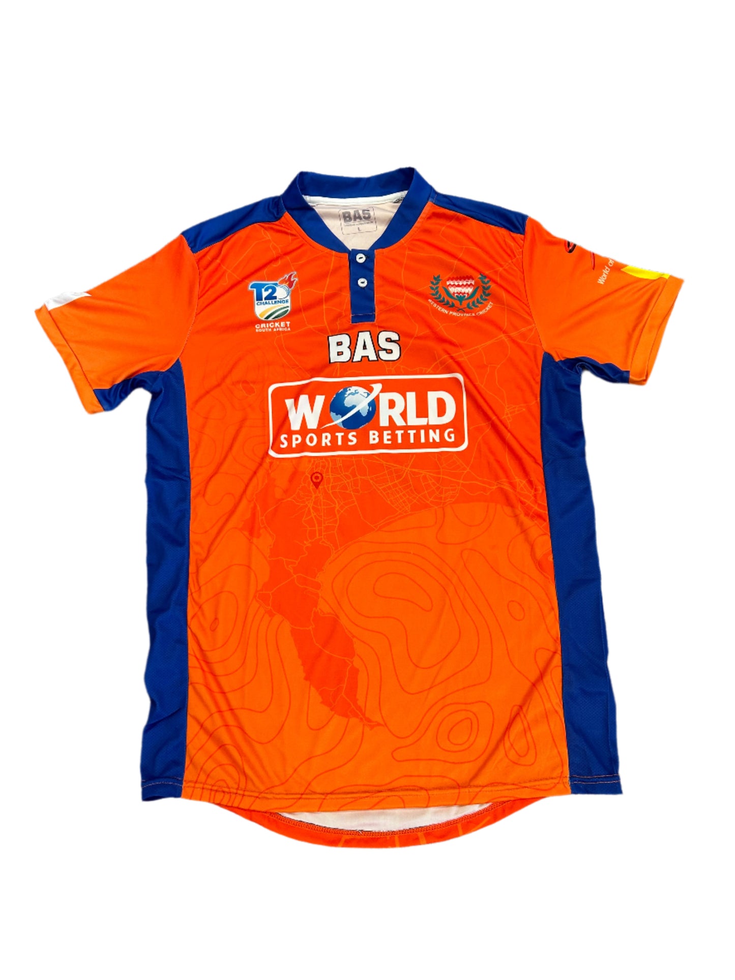 Dane Paterson Western Province 2024 T20 Match Worn SS Playing Shirt