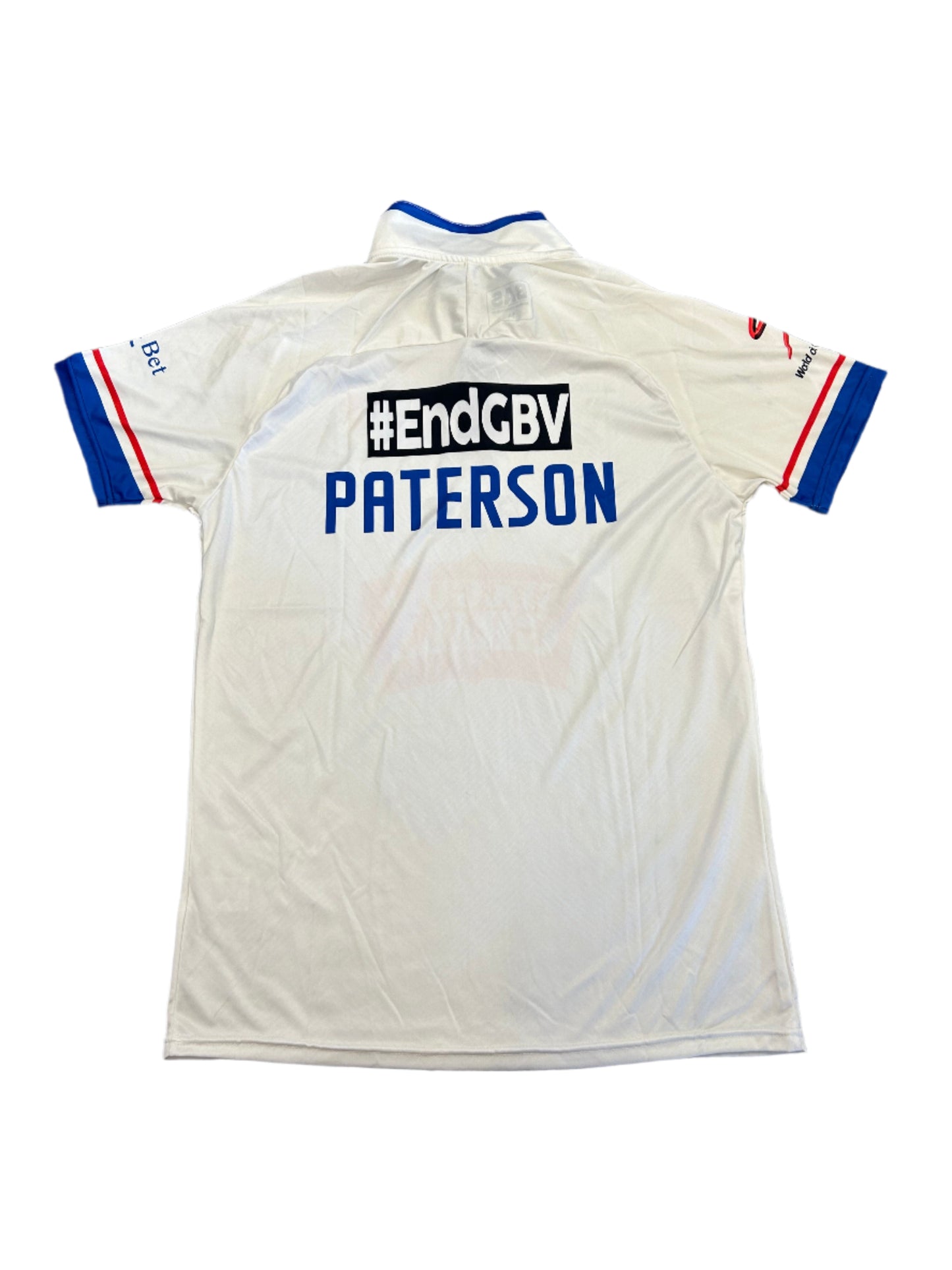 Dane Paterson Western Province 4DC Match Worn SS Playing Shirt