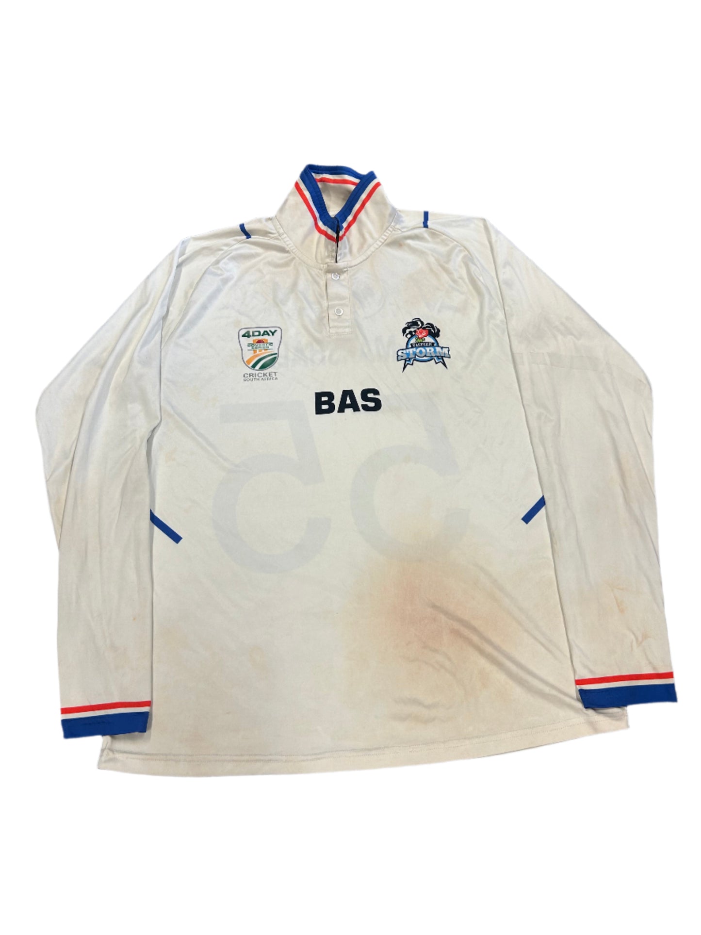 Wesley Marshall Eastern Storm 4DC Match Worn LS Playing Shirt