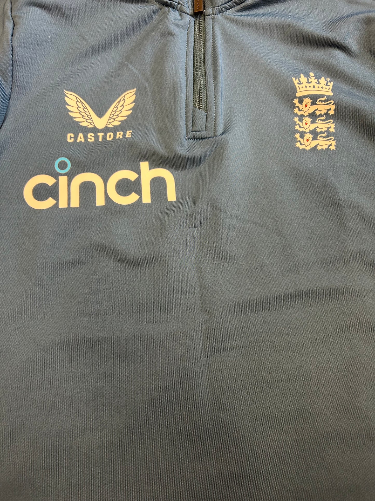 England Ladies 2023 Player Issue 1/4 Zip Training Fleece