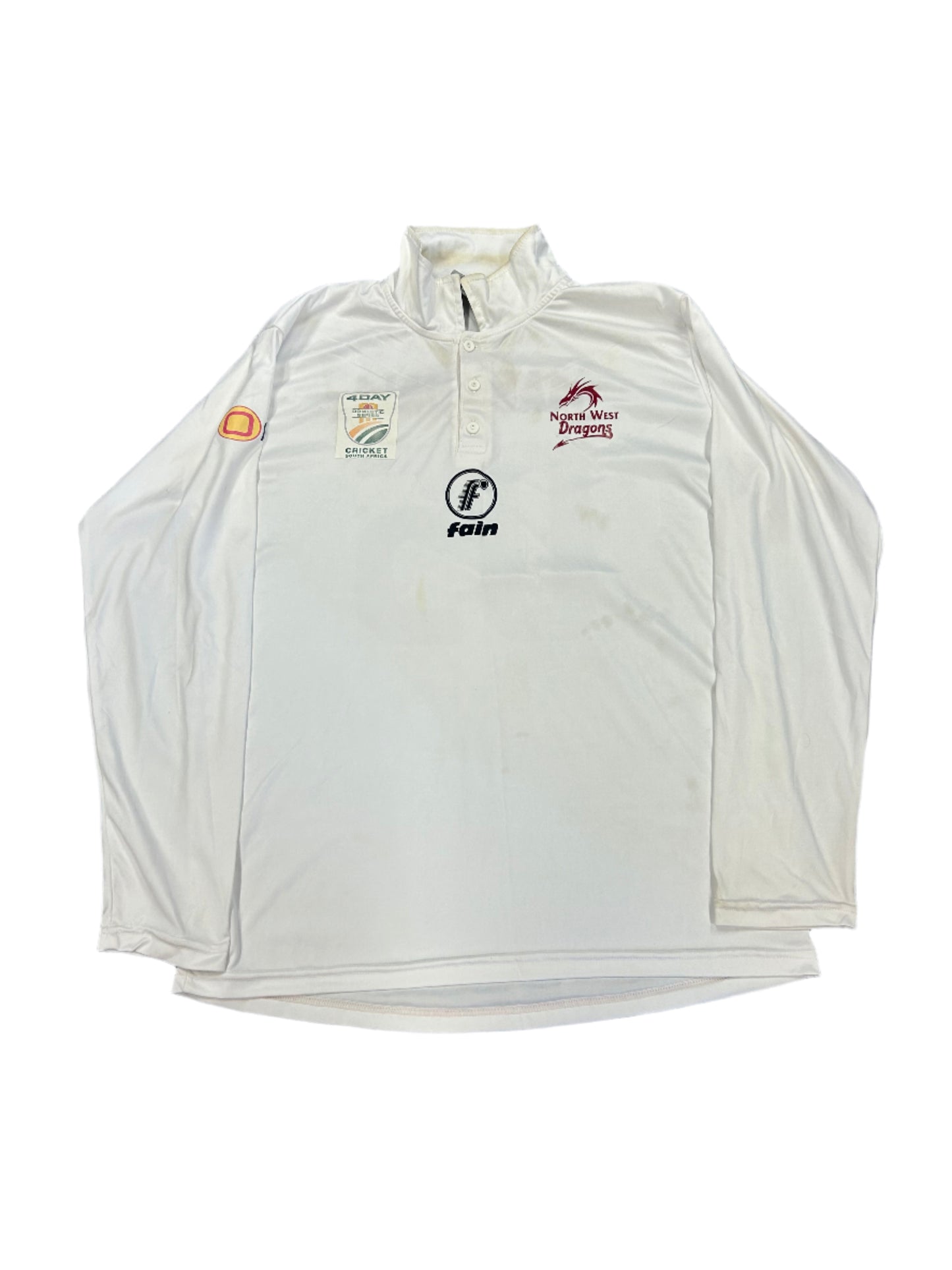 Wesley Marshall North West Dragons 4DC Match Worn LS Playing Shirt