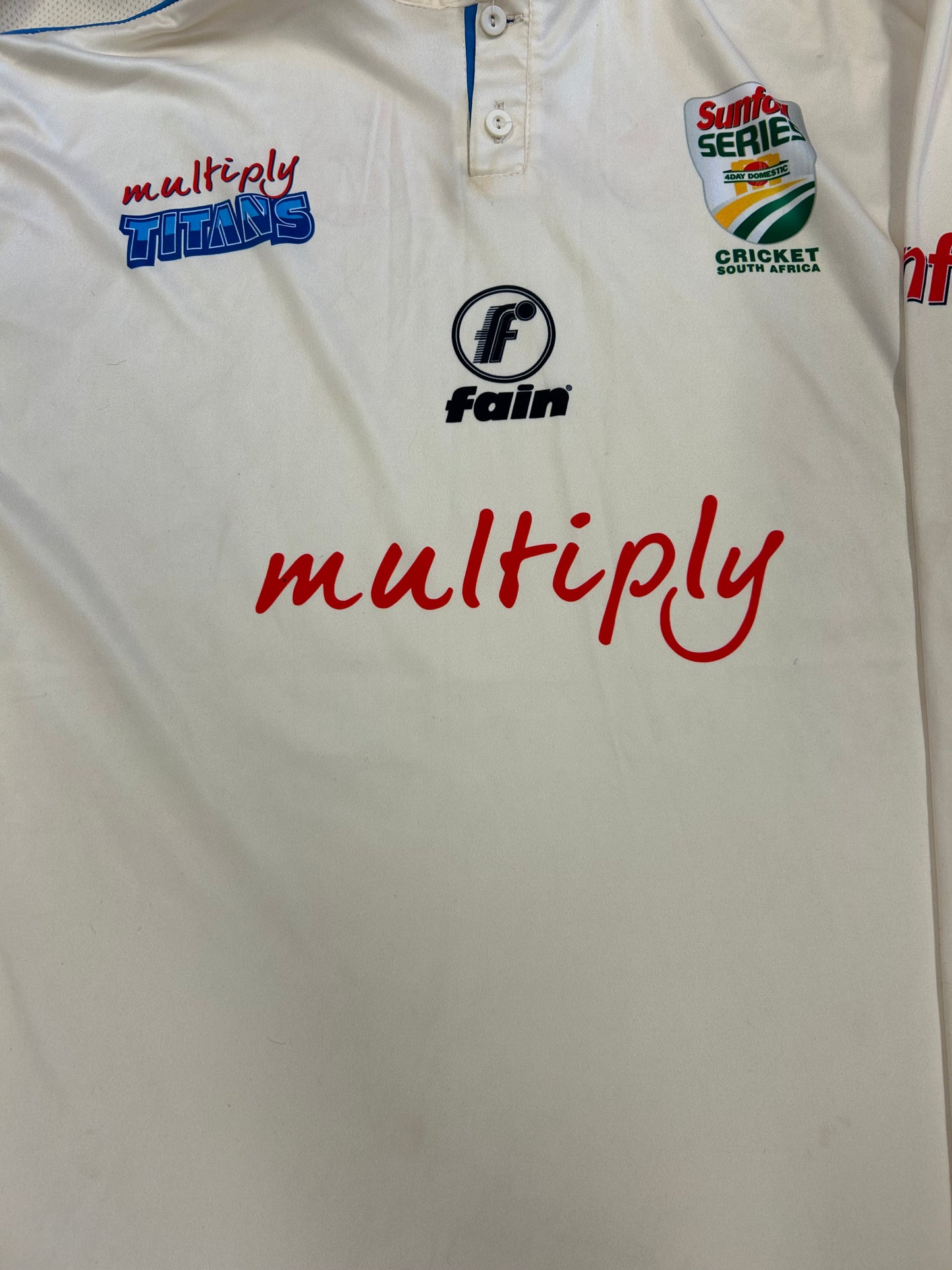 Multiply Titans 4DC Match Worn LS Playing Shirt