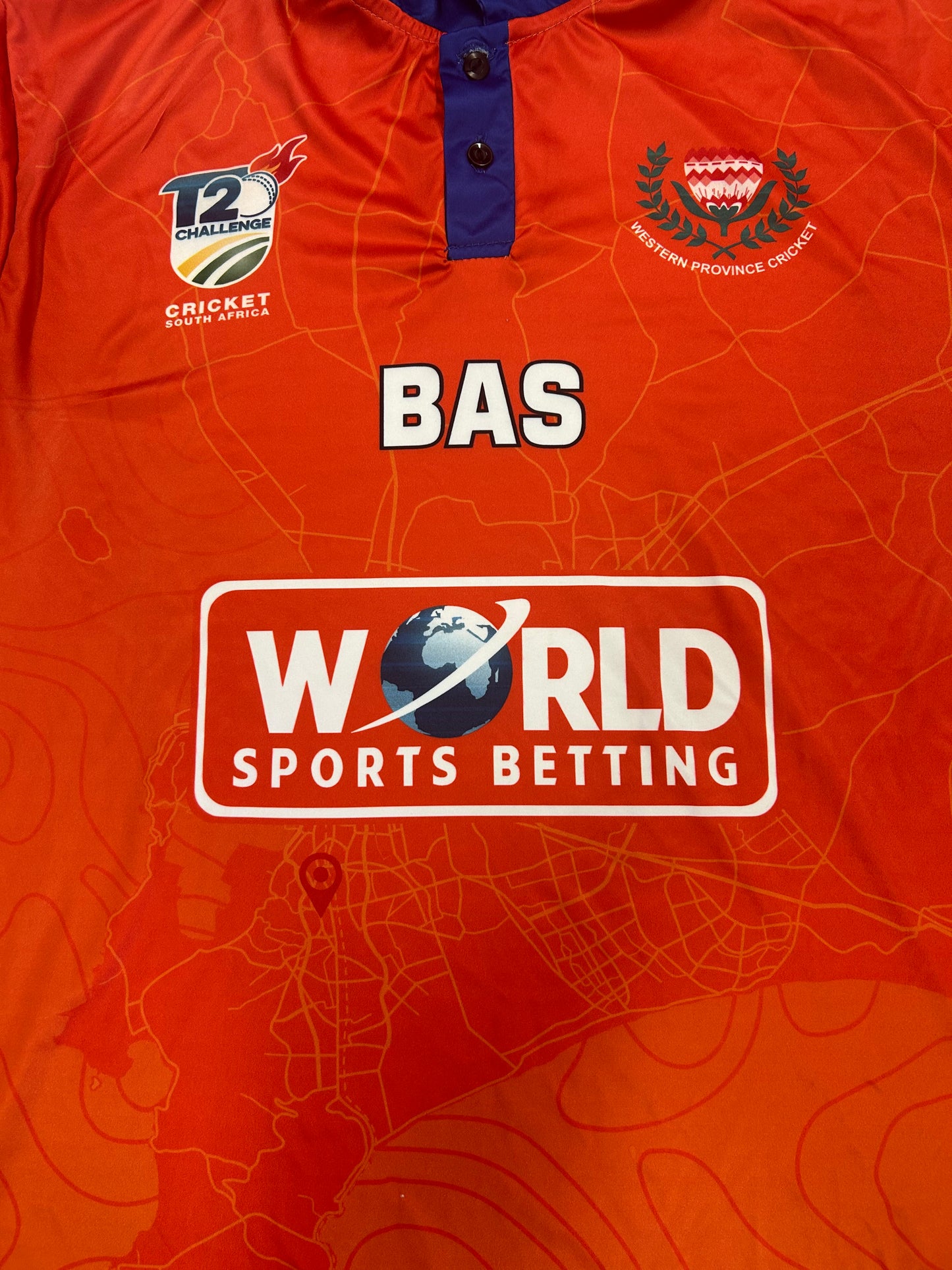 Western Province 2024 T20 Player Issue SS Playing Shirt