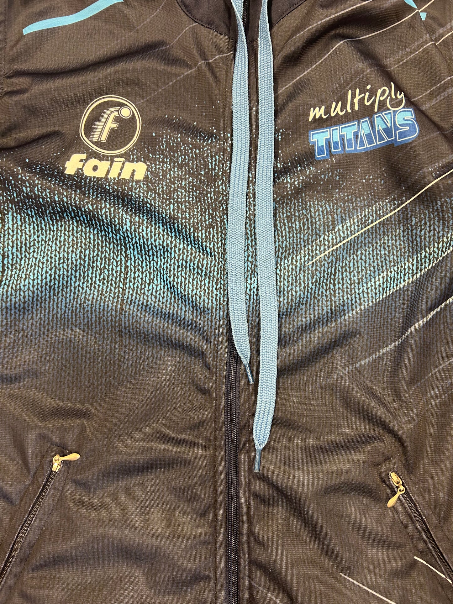 Multiply Titans Player Issue Full Zip Hooded Training Gilet
