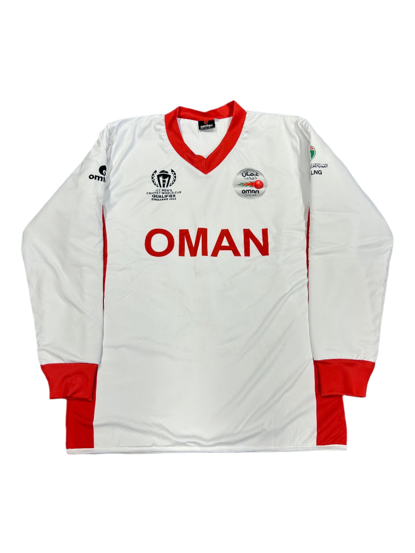 Oman 2023 World Cup Qualifier Player Issue LS Training Jumper