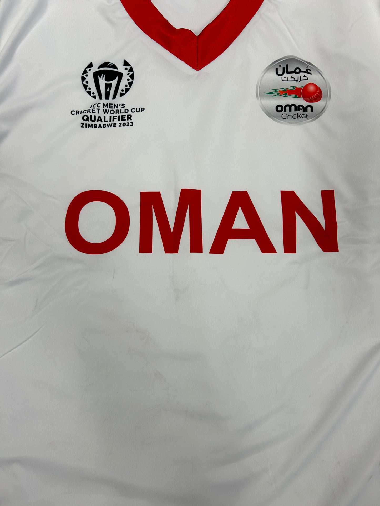 Oman 2023 World Cup Qualifier Player Issue LS Training Jumper