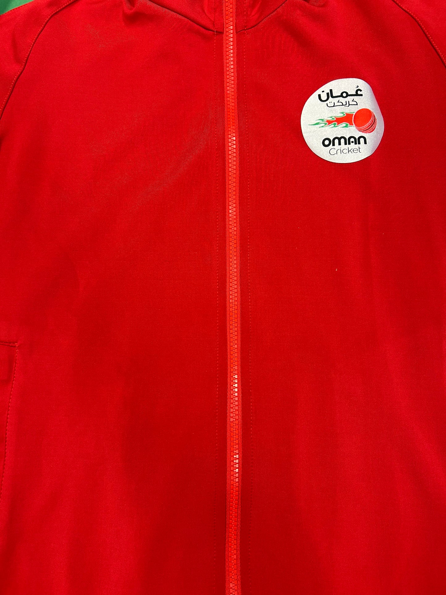 Oman 2024 Player Issue Full Zip Hooded Travel Fleece