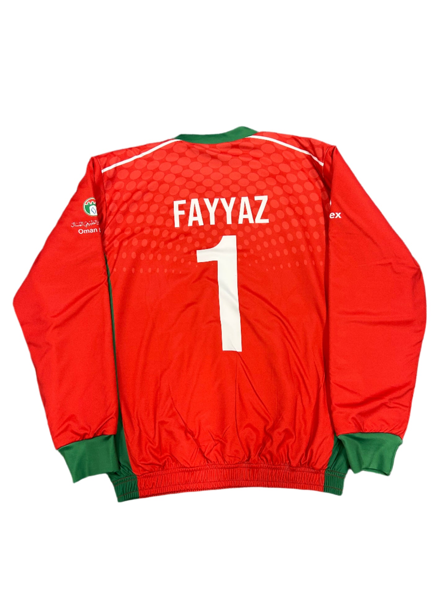 Fayyaz Butt Oman 2023 World Cup Qualifier Match Worn LS Playing Jumper