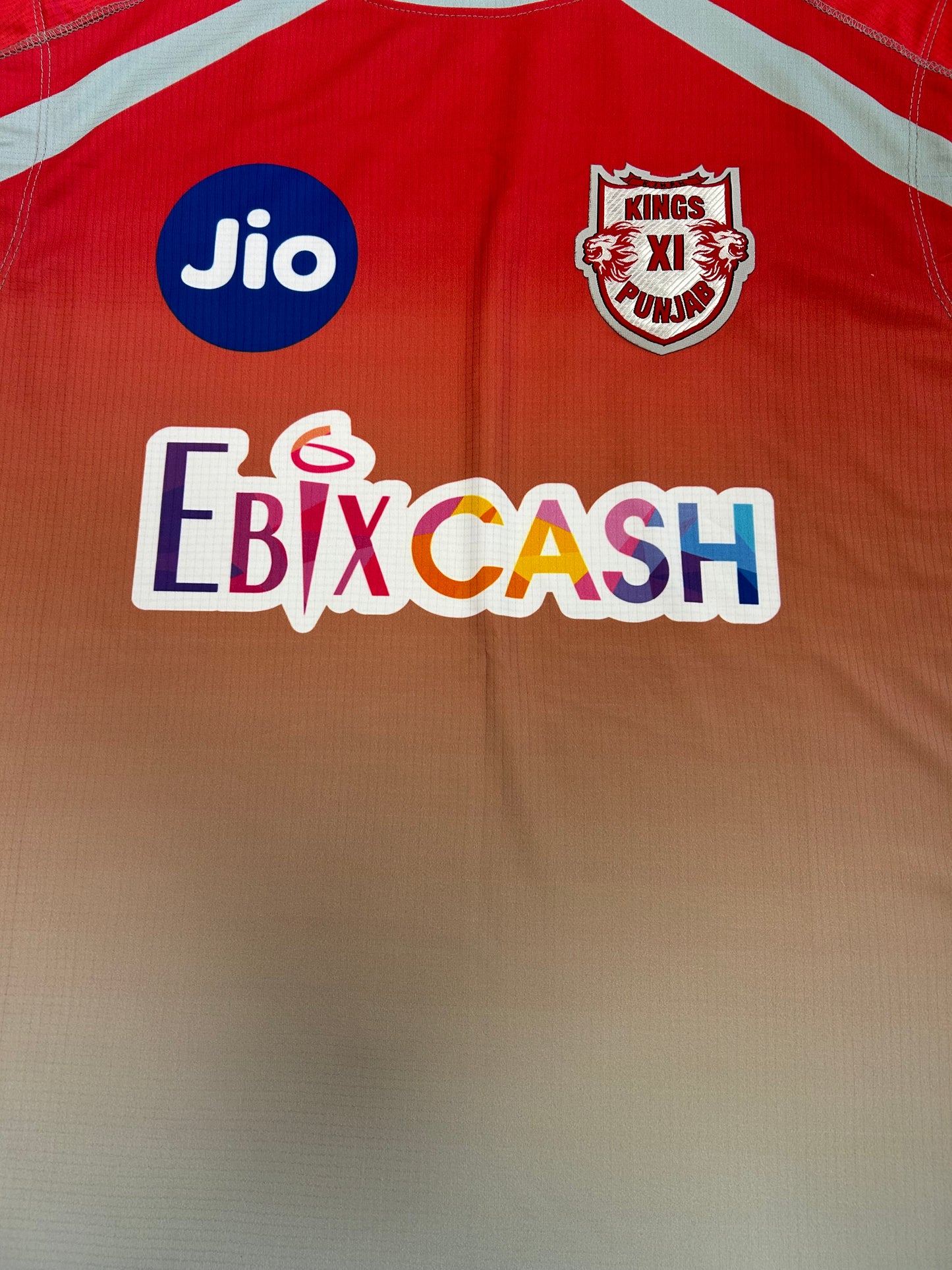 Kings XI Punjab IPL Player Issue Training Vest