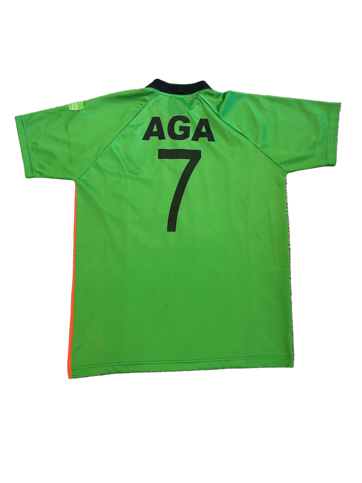 Ragheb Aga Kenya 2004 Match Worn SS Playing Shirt