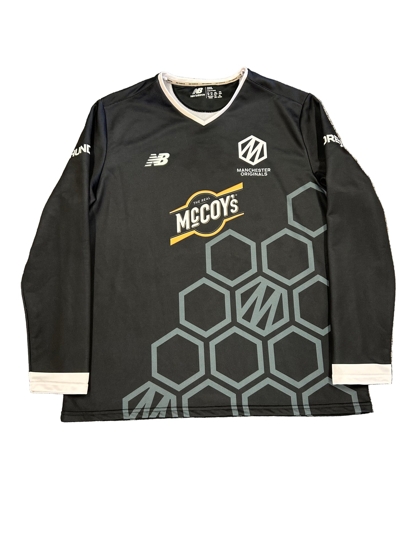 Richard Gleeson Manchester Originals 2022 Hundred Match Worn Playing Jumper