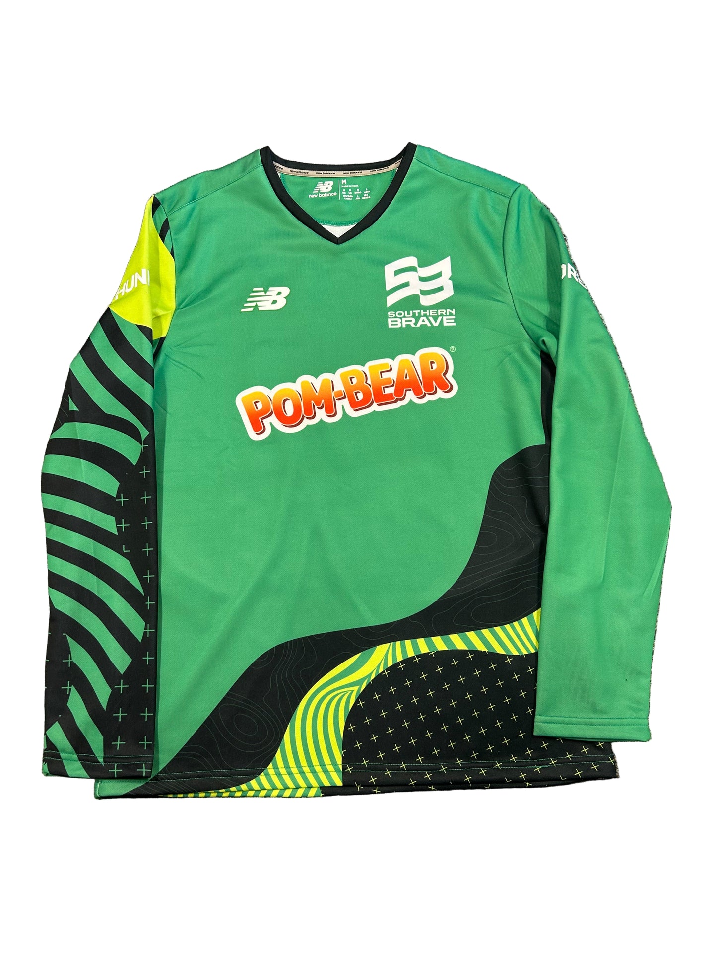 Leus Du Plooy Southern Brave 2023 Hundred Match Worn LS Playing Jumper