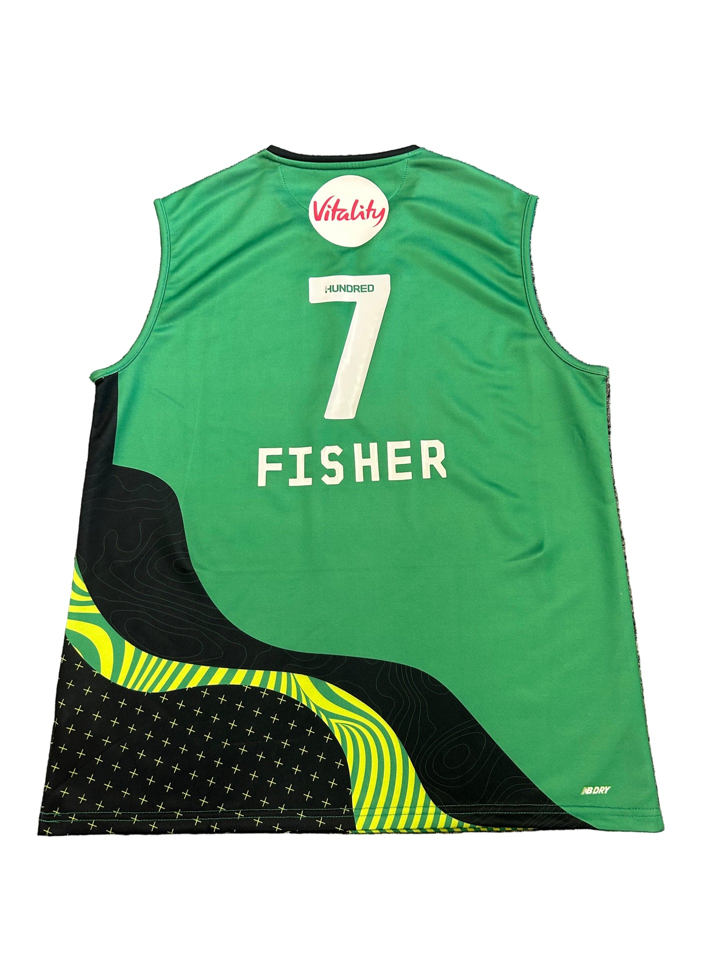 Matthew Fisher Southern Brave 2023 Hundred Match Worn Playing Pullover