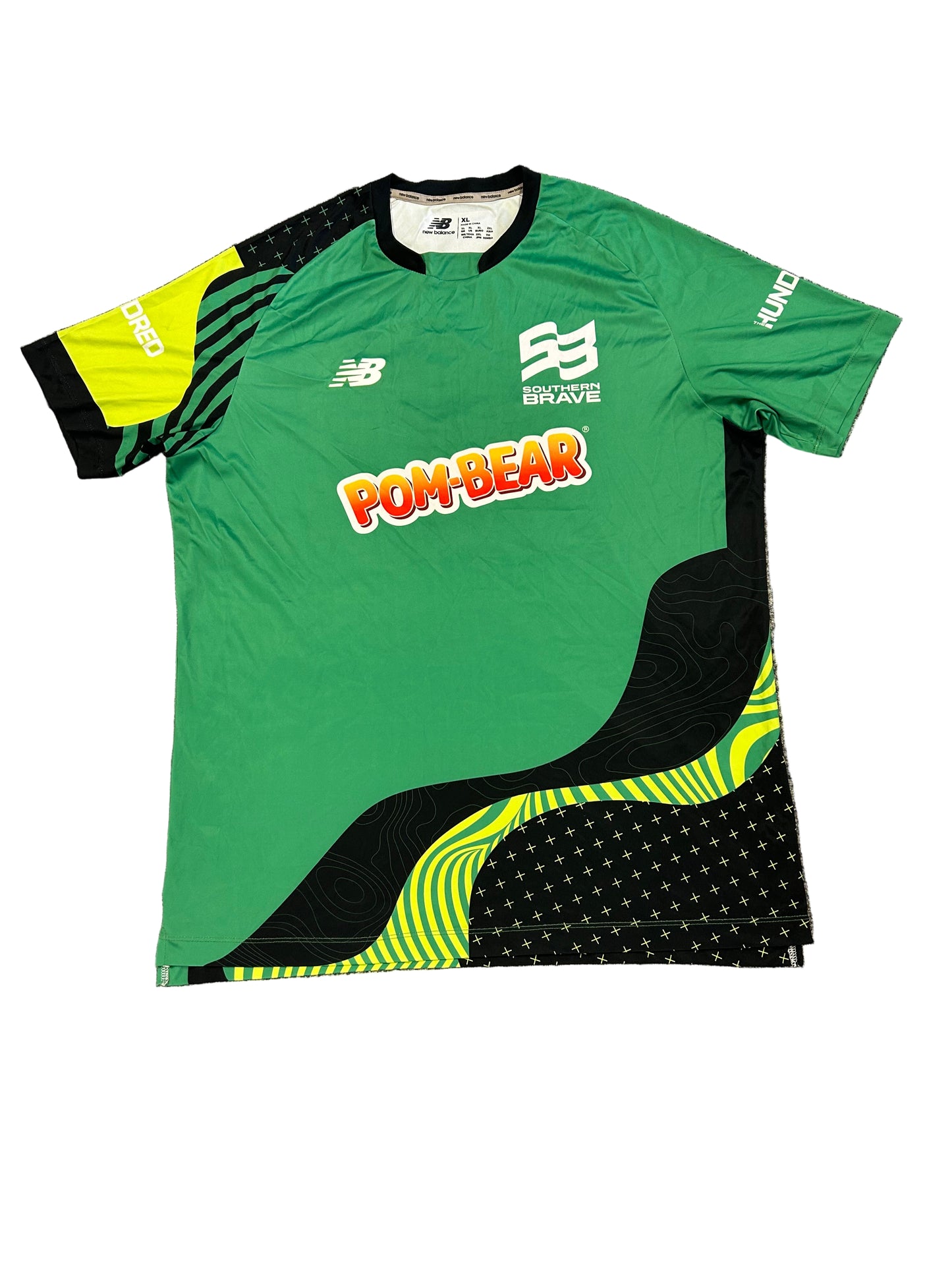 Tim David Southern Brave 2023 Hundred Match Worn SS Playing Shirt