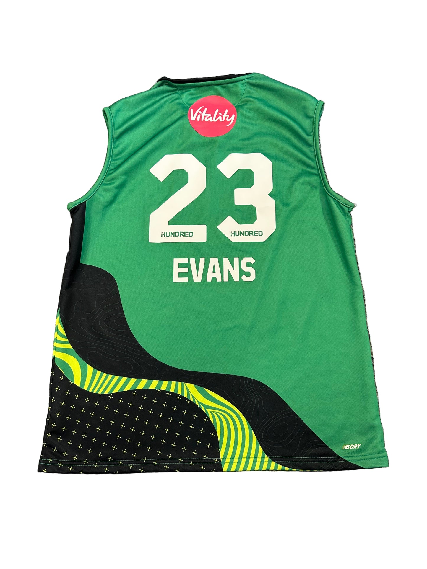 Laurie Evans Southern Brave 2024 Hundred Match Worn Playing Pullover