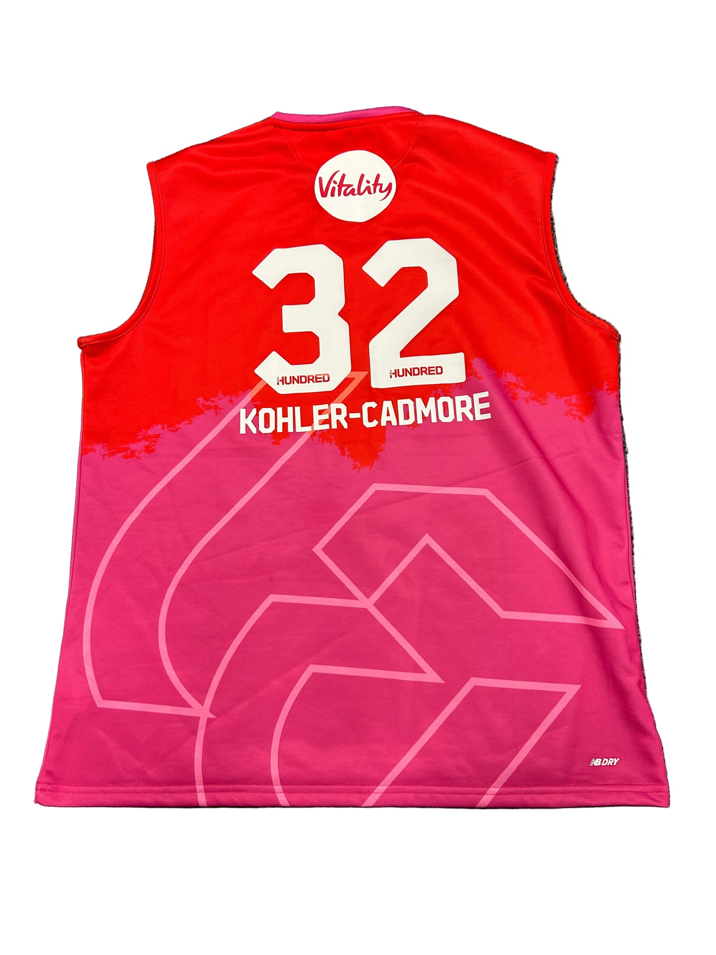 Tom Kohler-Cadmore Welsh Fire 2024 Hundred Match Worn Playing Pullover