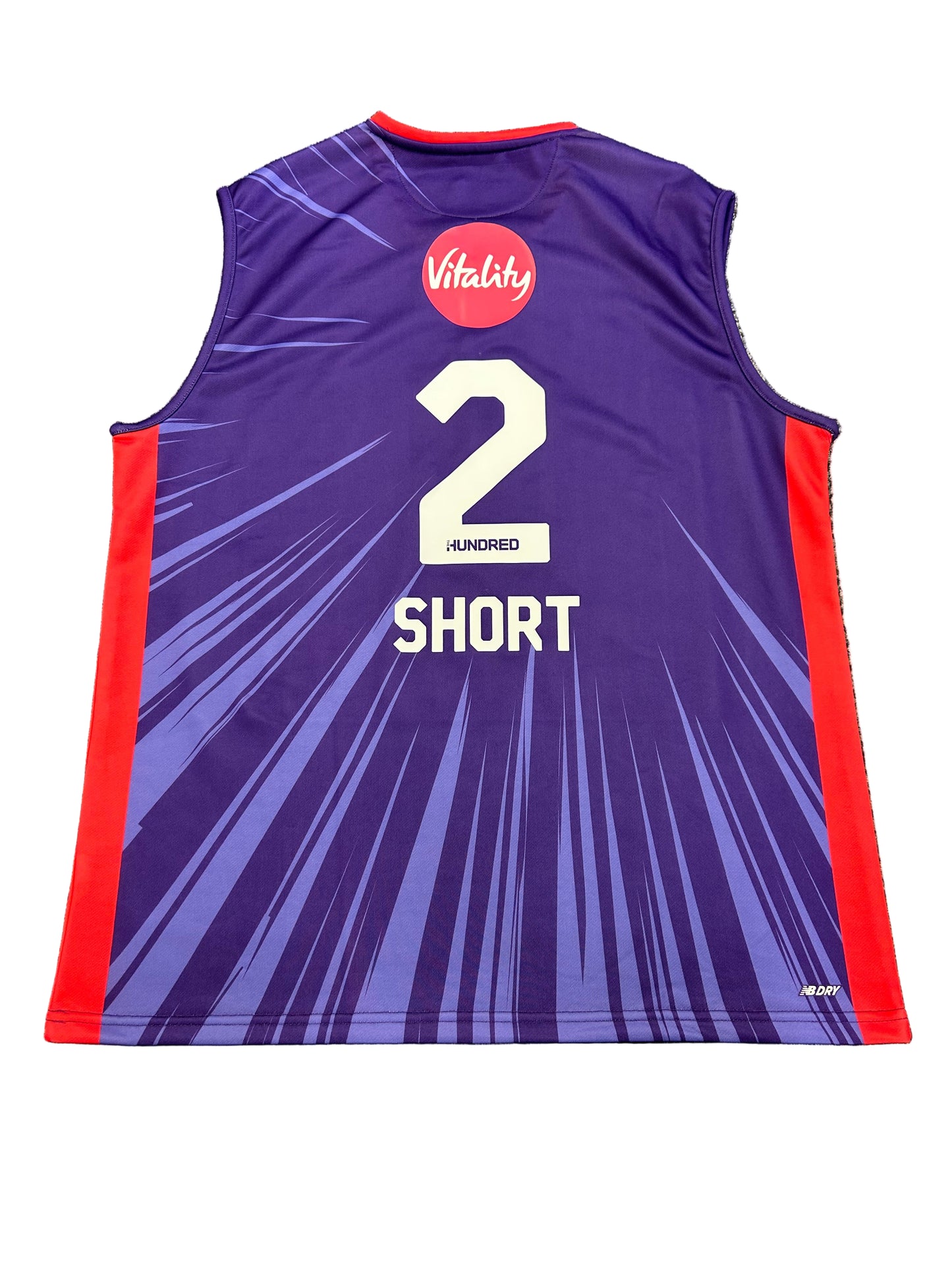 Matt Short Northern Superchargers 2024 Hundred Match Worn Playing Pullover