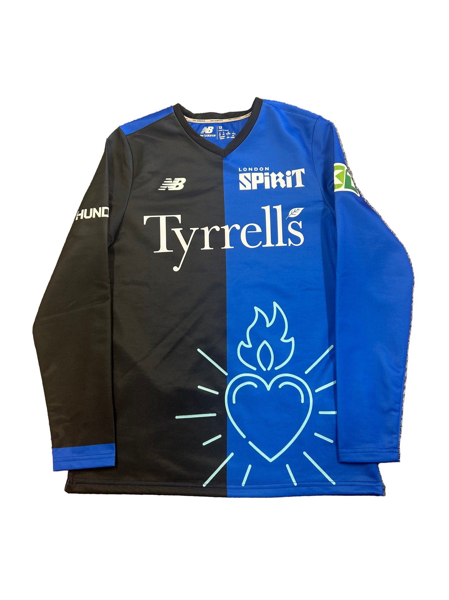 Heather Knight London Spirit 2024 Hundred Match Worn LS Playing Jumper
