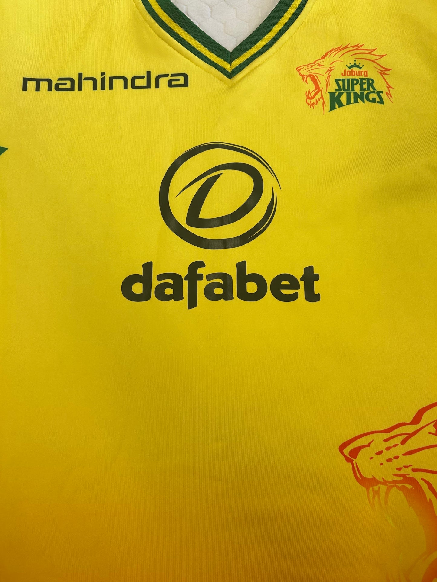 Beuran Hendricks Joburg Super Kings 2025 SA20 Match Worn LS Playing Jumper