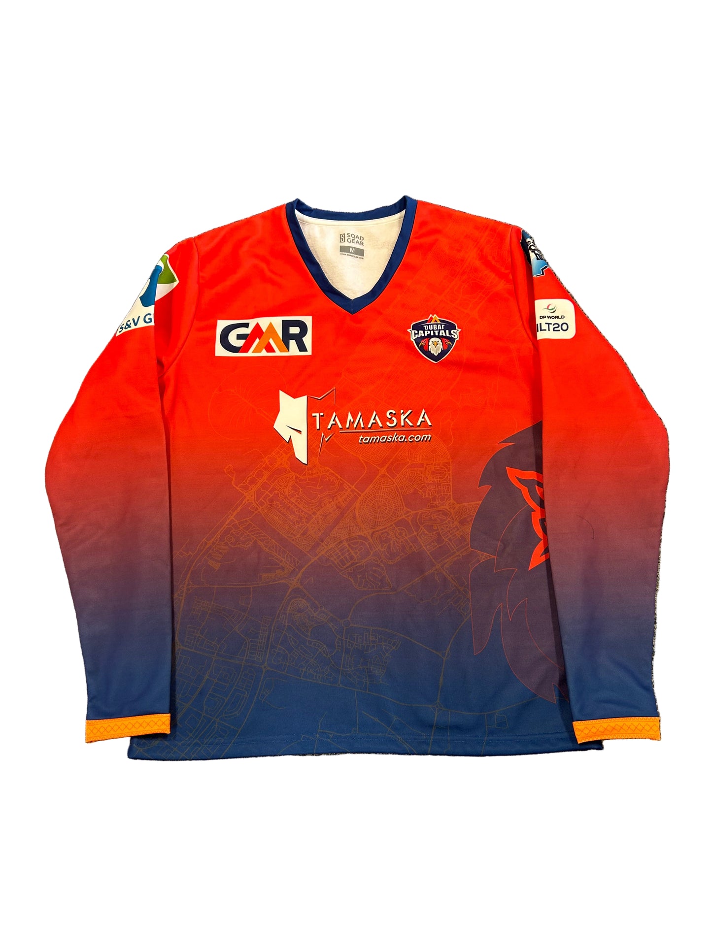 Shai Hope Dubai Capitals 2025 ILT20 Match Issue LS Playing Jumper