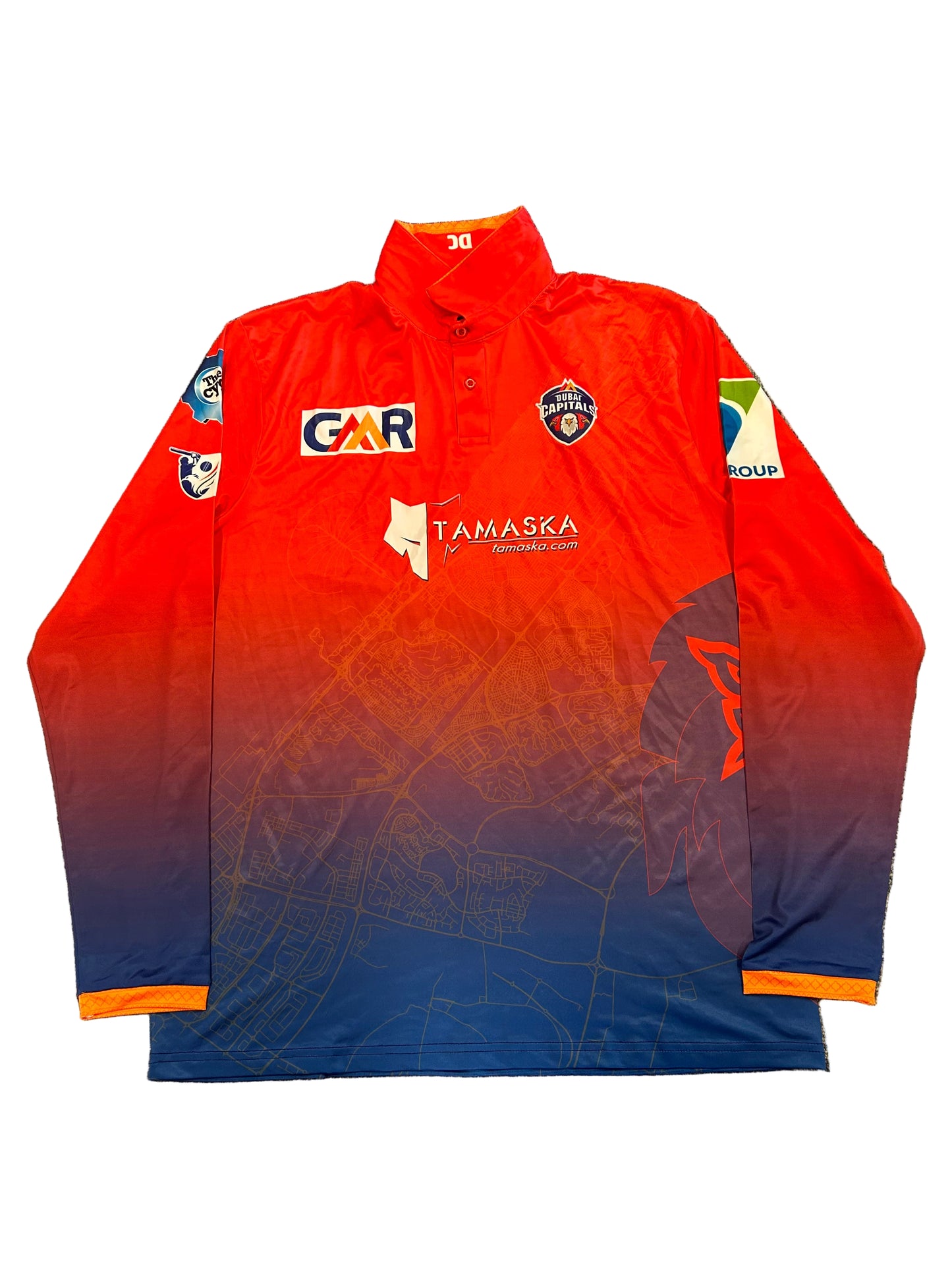 Haider Ali Dubai Capitals 2025 ILT20 Match Worn LS Playing Shirt