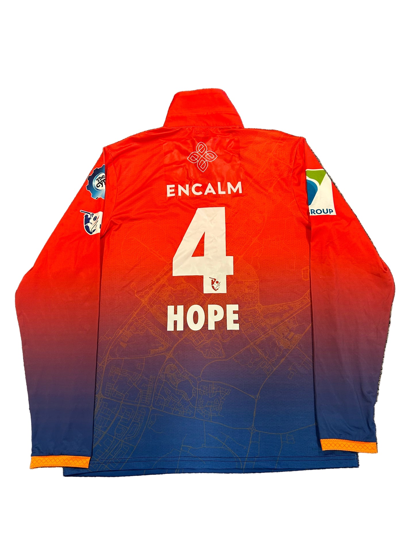 Shai Hope Dubai Capitals 2025 ILT20 Match Worn LS Playing Shirt