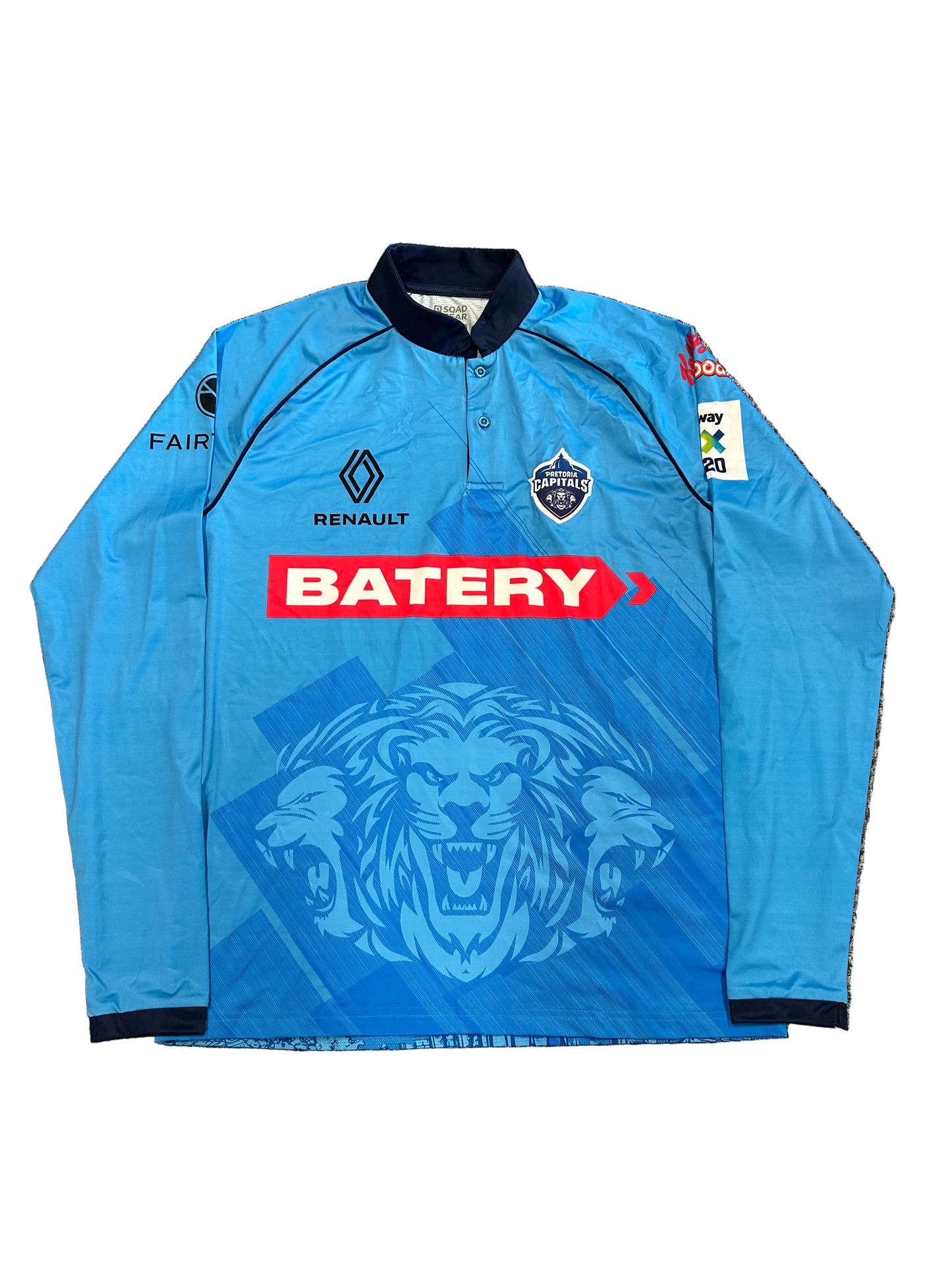 Pretoria Capitals 2025 SA20 Staff Issue LS Playing Shirt