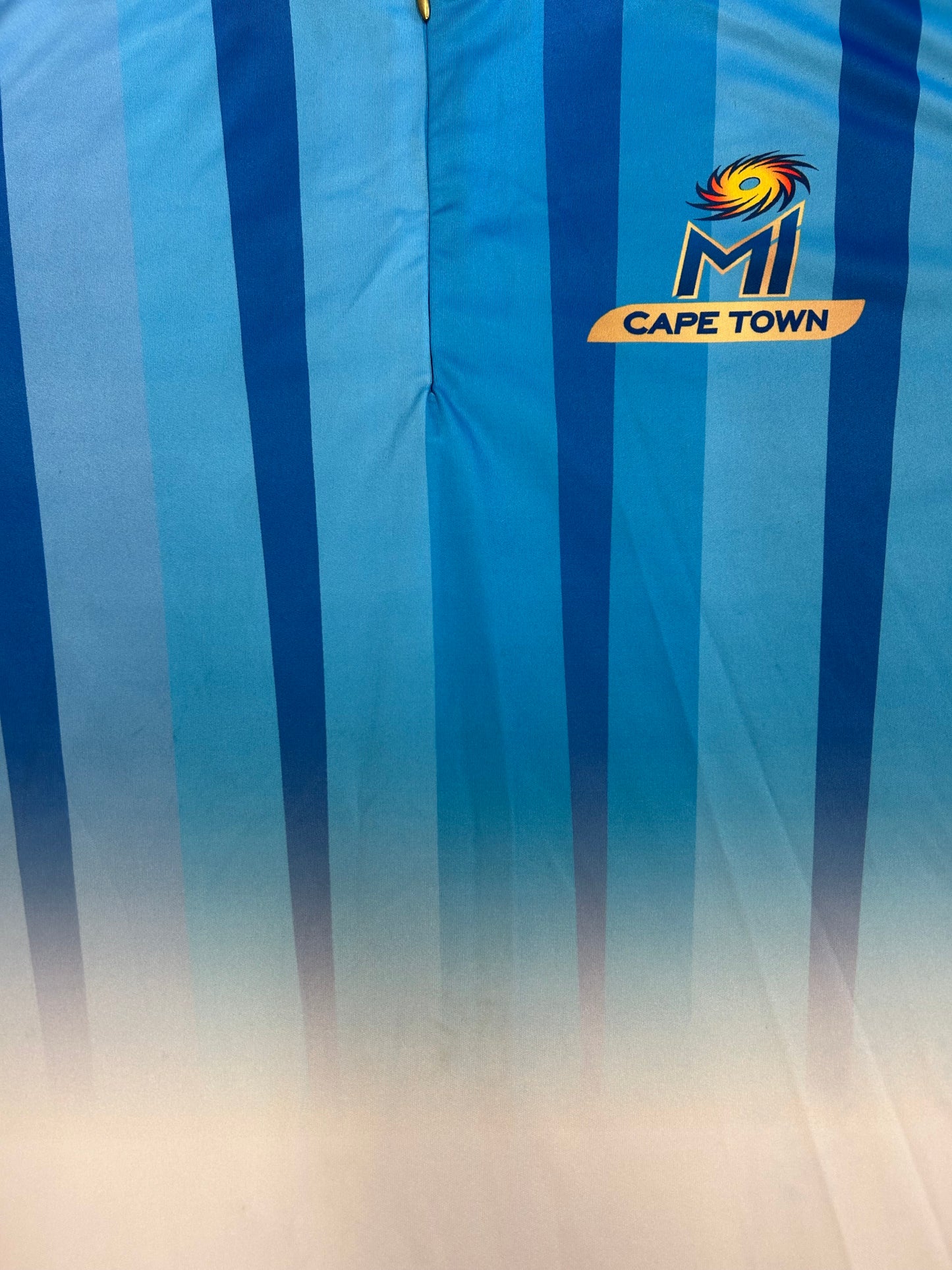 MI Cape Town 2023 SA20 Player Issue Travel & Media Polo Shirt