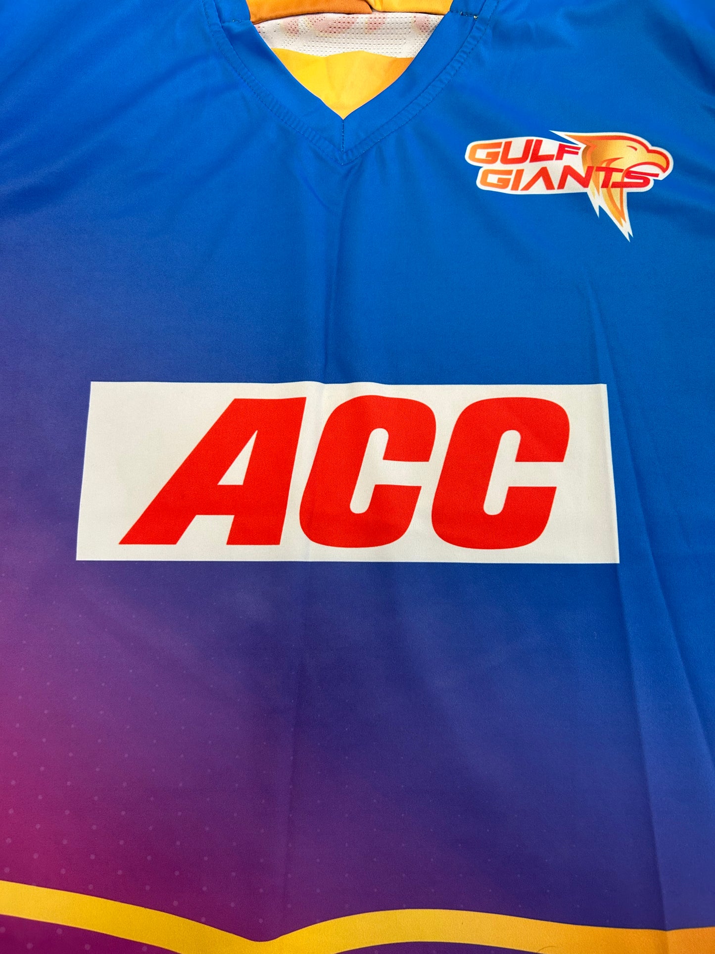 Gulf Giants 2025 ILT20 Player Issue LS Training T-Shirt