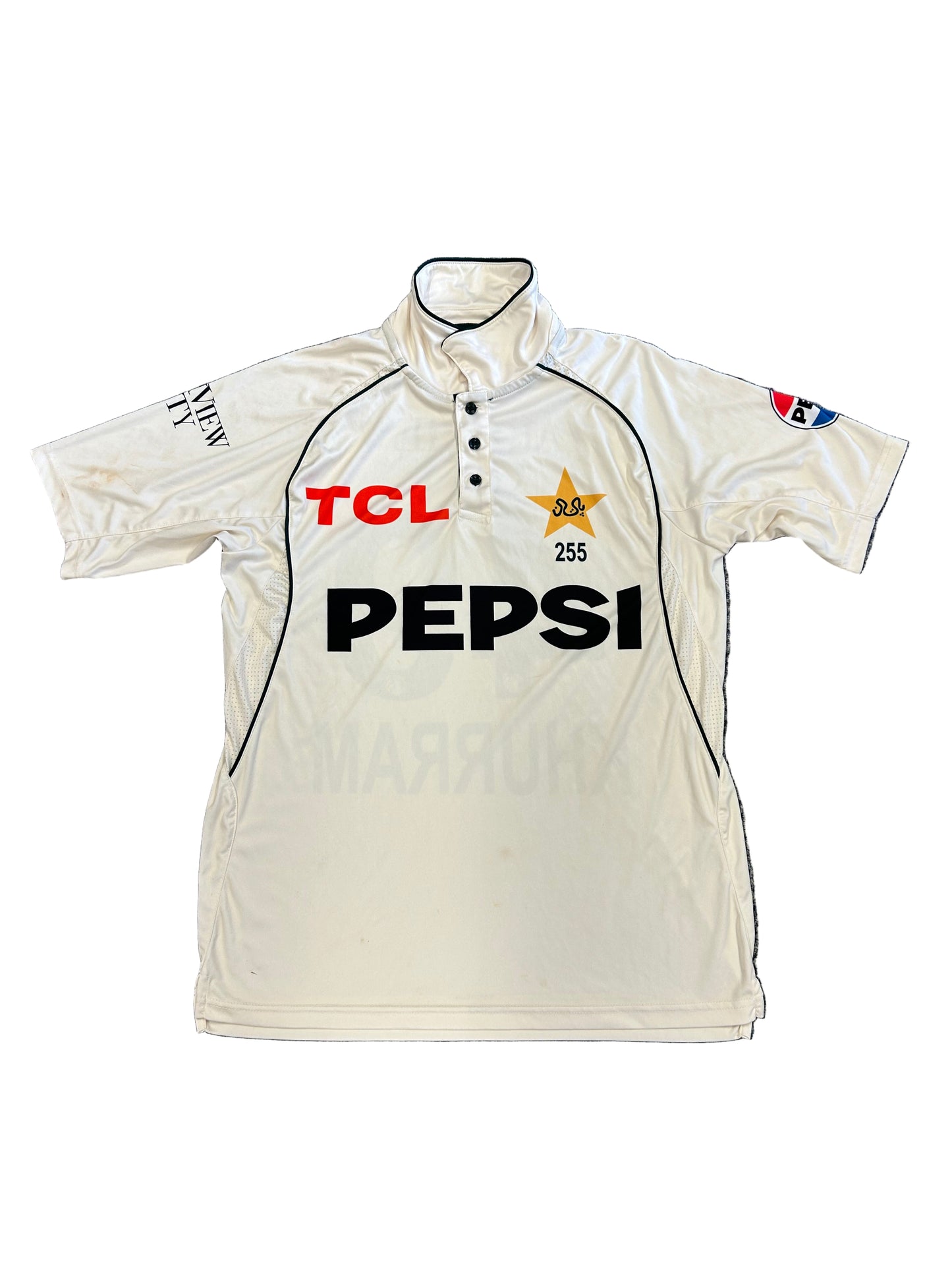 Khurram Shahzad Pakistan 2025 Test Match Worn SS Playing Shirt