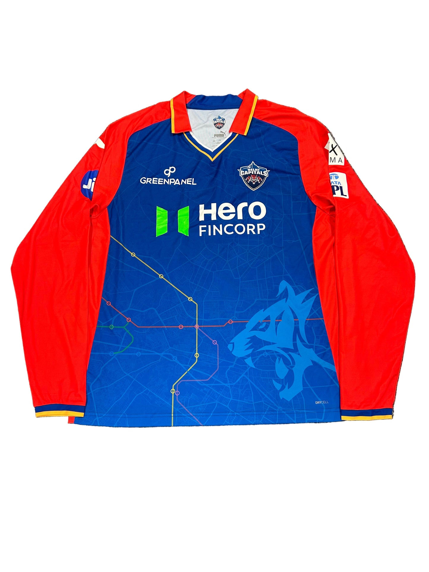 Mitch Marsh Delhi Capitals 2024 IPL Match Worn LS Playing Shirt