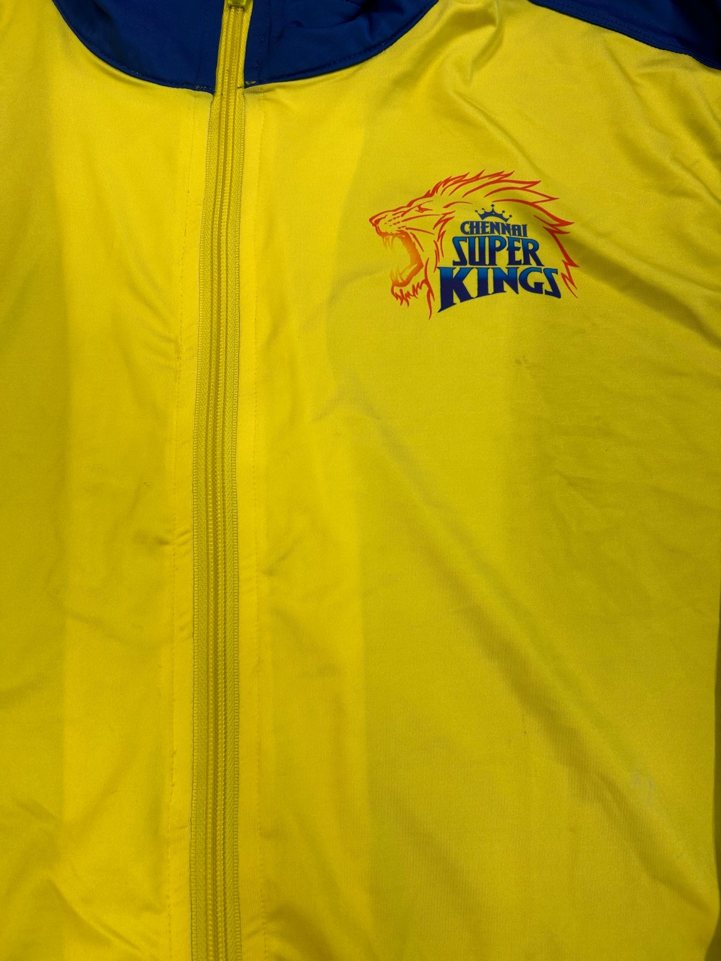 Chennai Super Kings 2023 IPL Player Issue Full Zip Training Fleece
