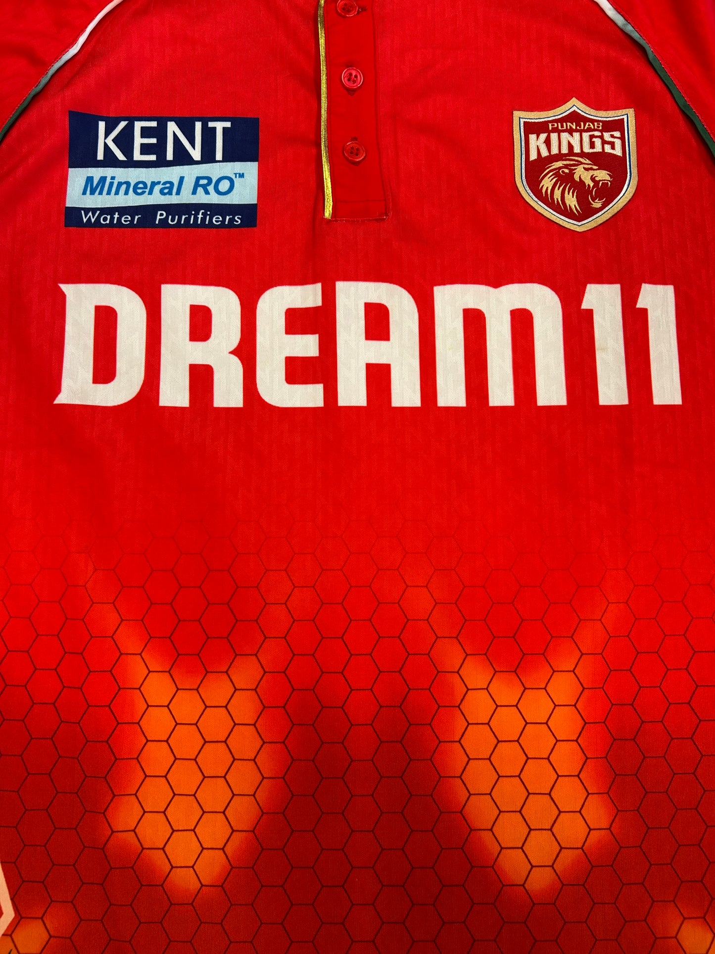 Shashank Singh Punjab Kings 2024 IPL Match Worn LS Playing Shirt